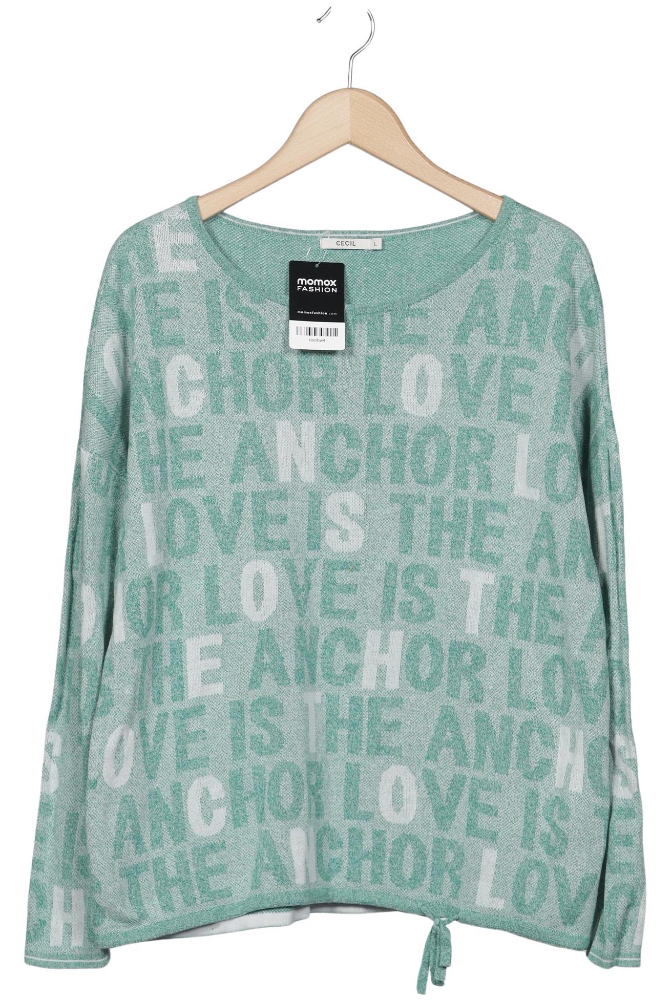 

Cecil Damen Pullover, hellgrün, Gr. 42