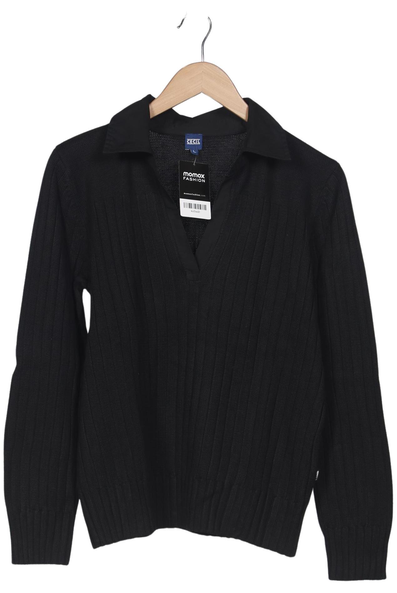 

Cecil Damen Pullover, schwarz, Gr. 42