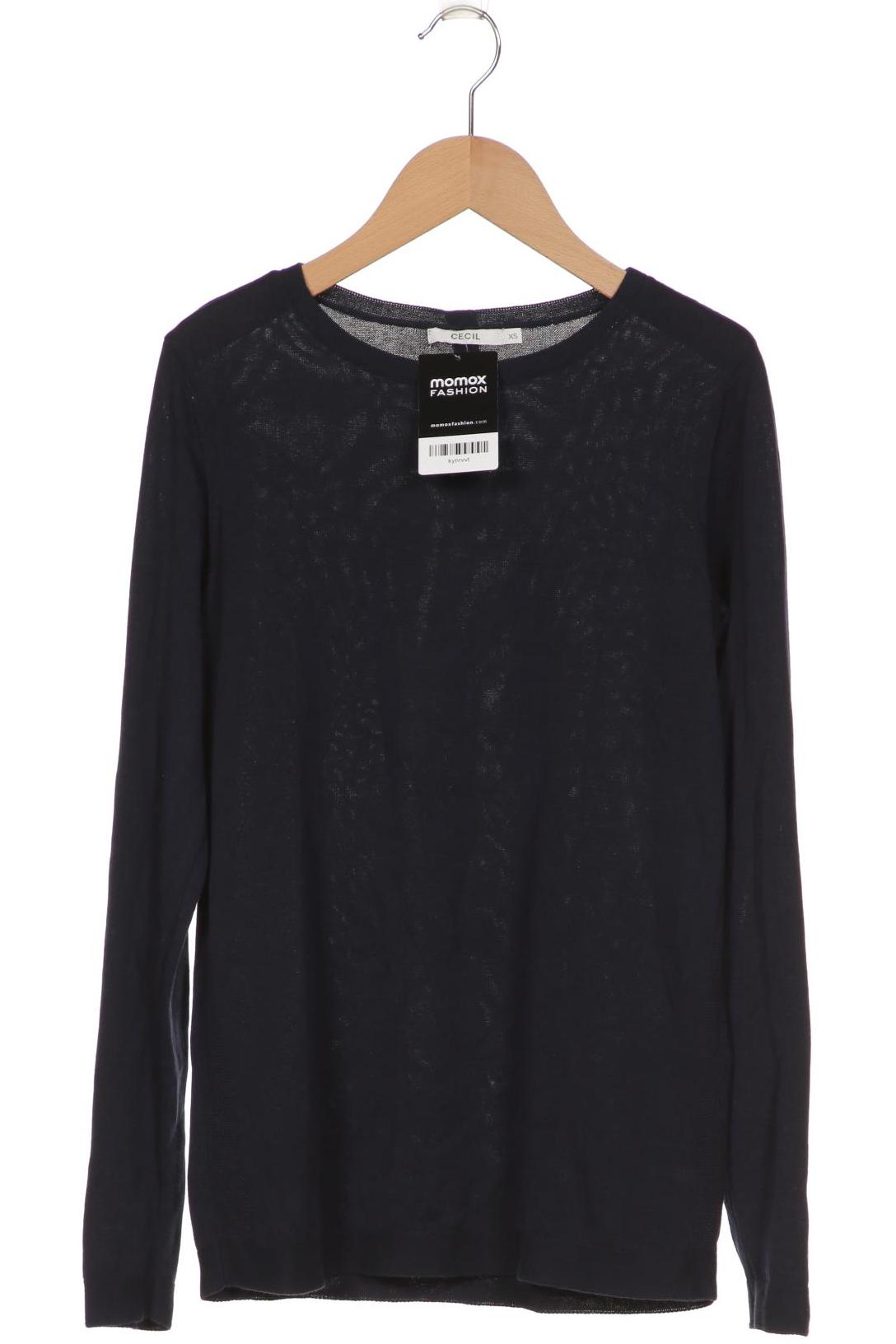 

CECIL Damen Pullover, marineblau