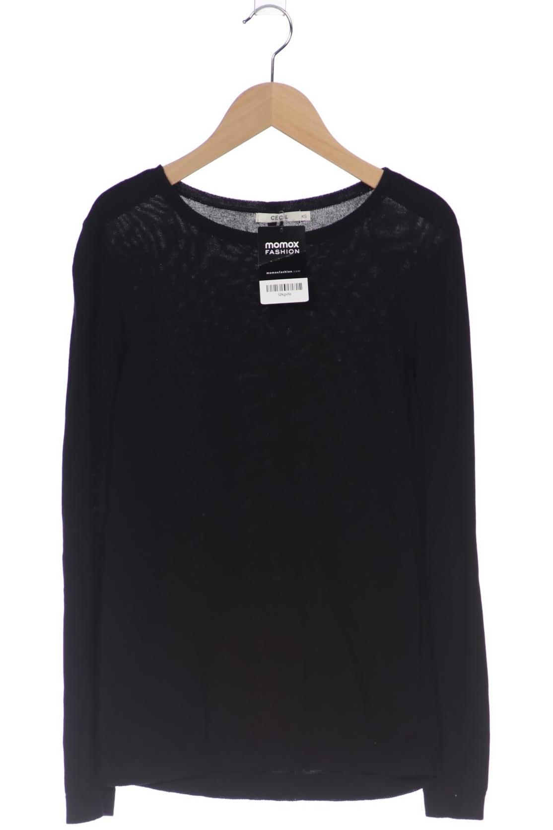 

Cecil Damen Pullover, schwarz, Gr. 34