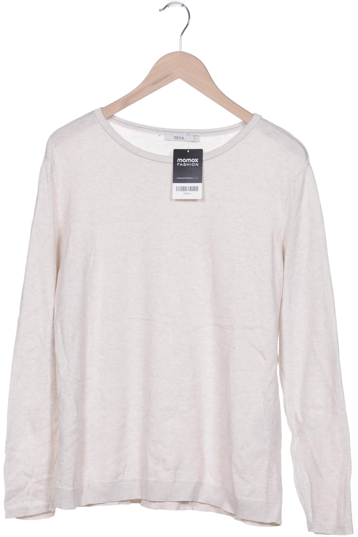 

CECIL Damen Pullover, cremeweiß