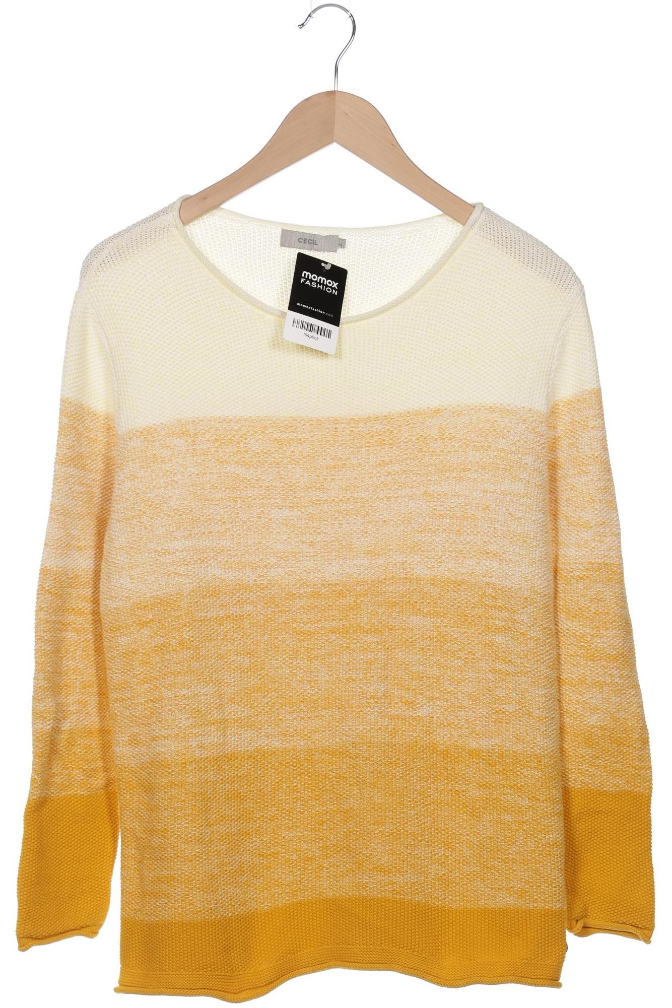 

Cecil Damen Pullover, gelb, Gr. 42