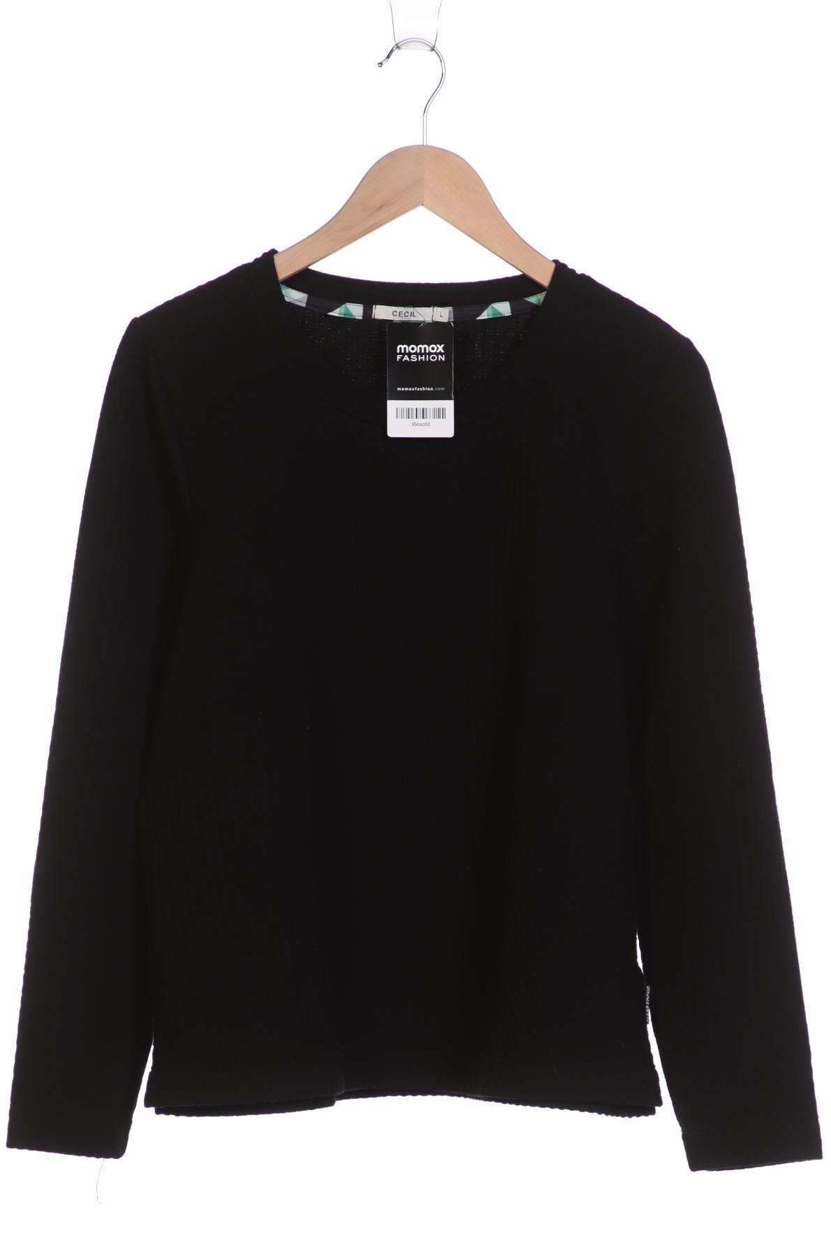 

CECIL Damen Pullover, schwarz