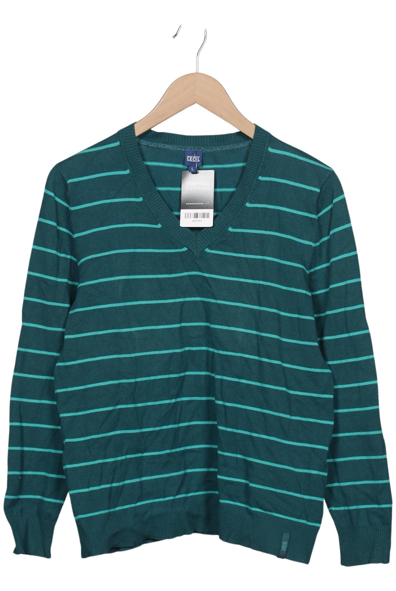 

Cecil Damen Pullover, grün, Gr. 42