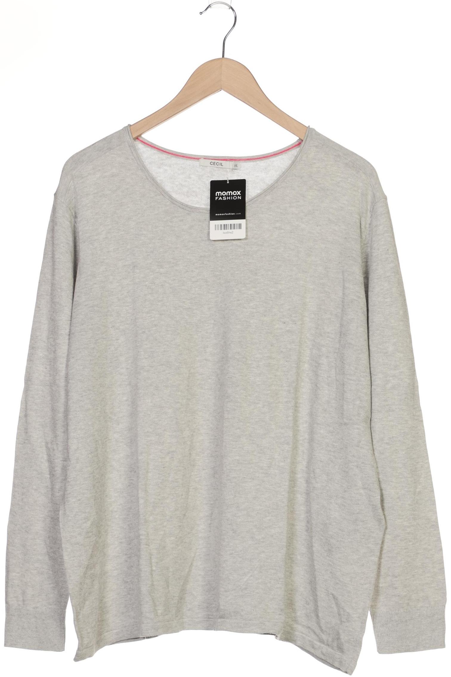 Thumbnail - Cecil Damen Pullover, grau, Gr. 46