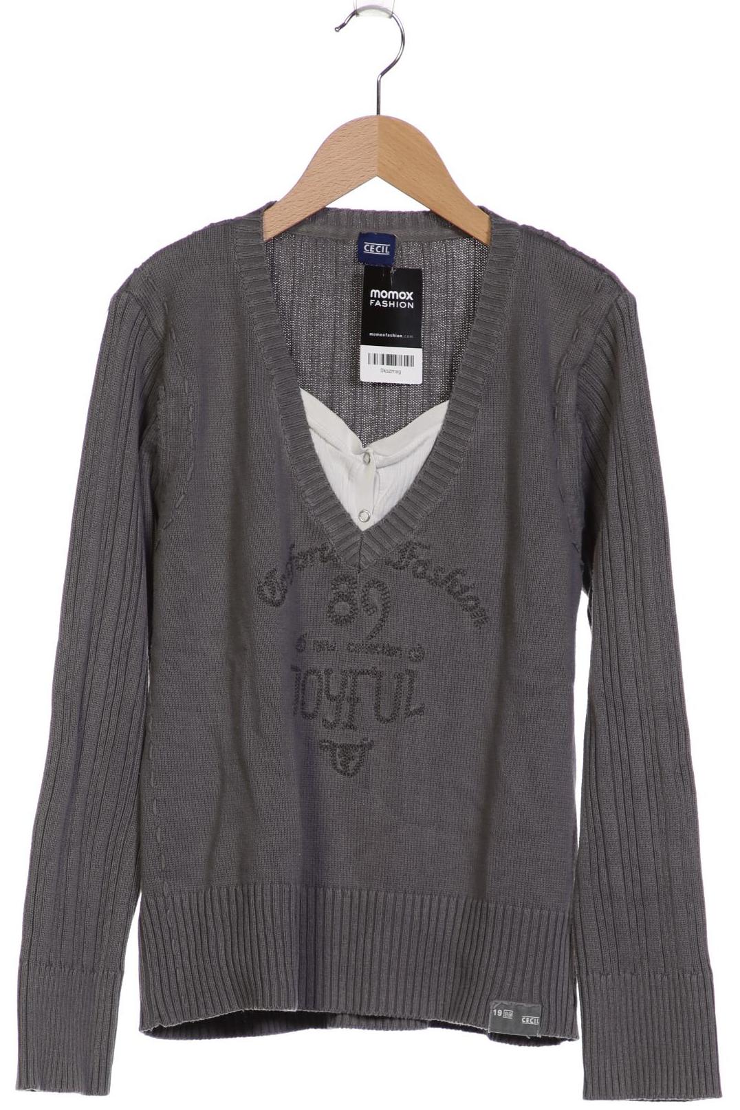 

Cecil Damen Pullover, grau, Gr. 38