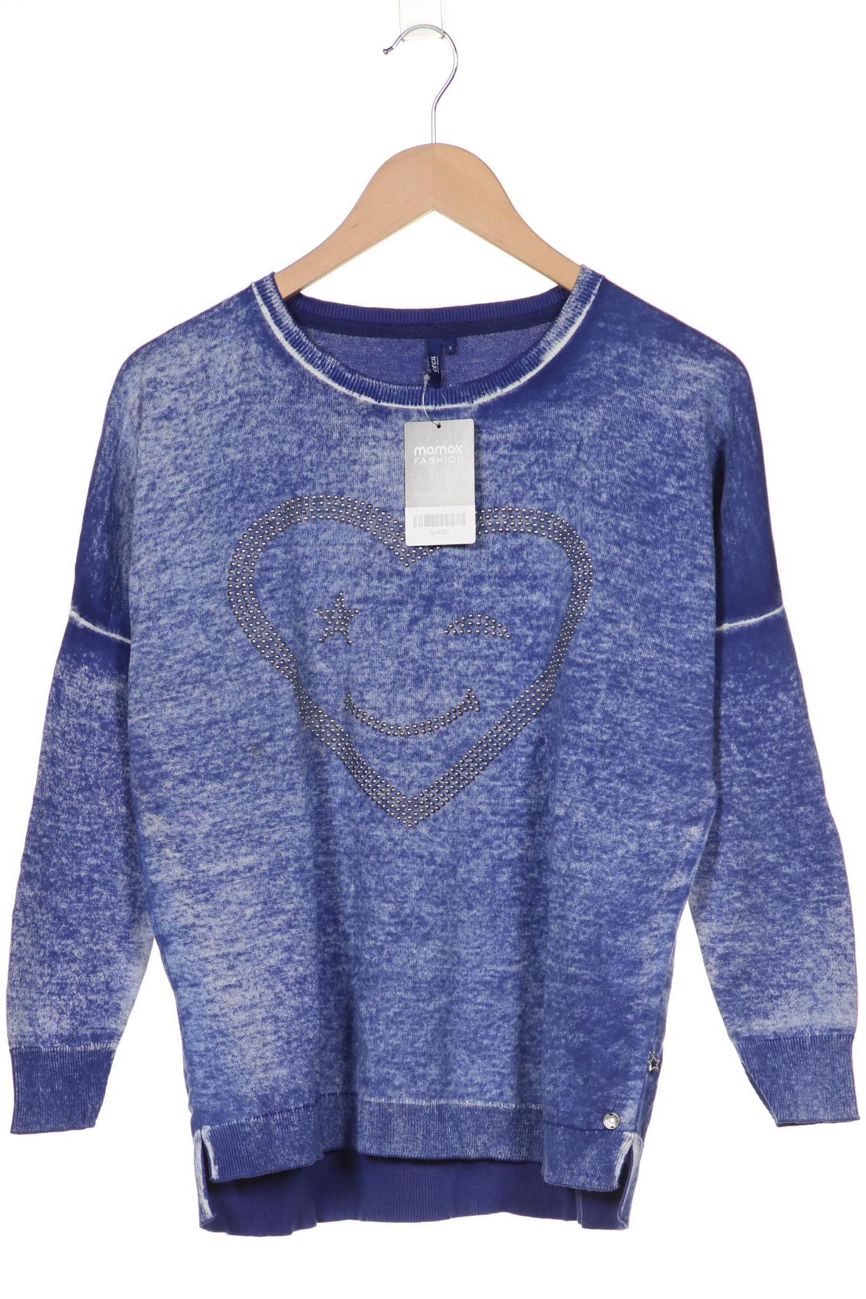 

CECIL Damen Pullover, blau