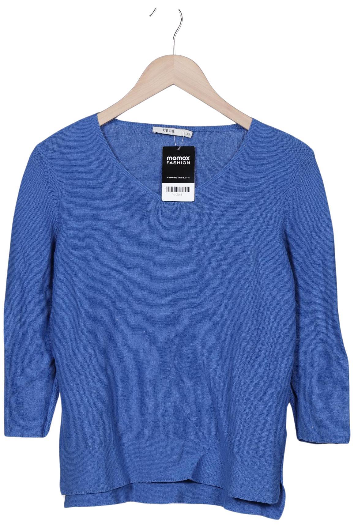 

Cecil Damen Pullover, blau, Gr. 34