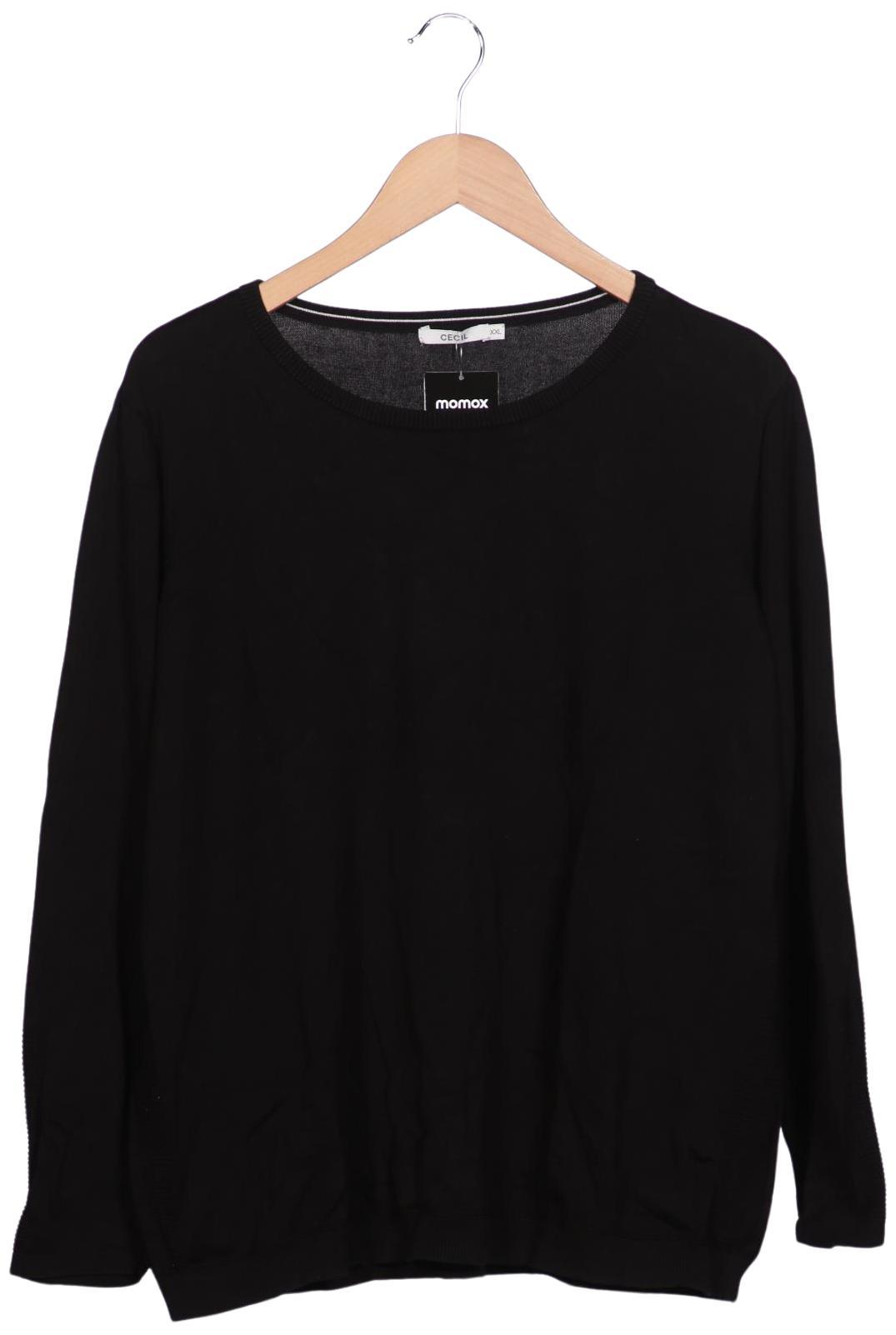 

Cecil Damen Pullover, schwarz, Gr. 46