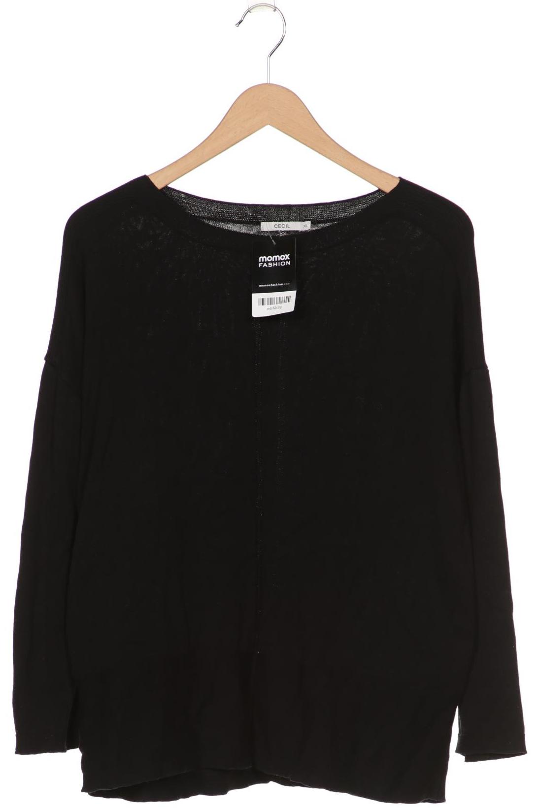 

CECIL Damen Pullover, schwarz