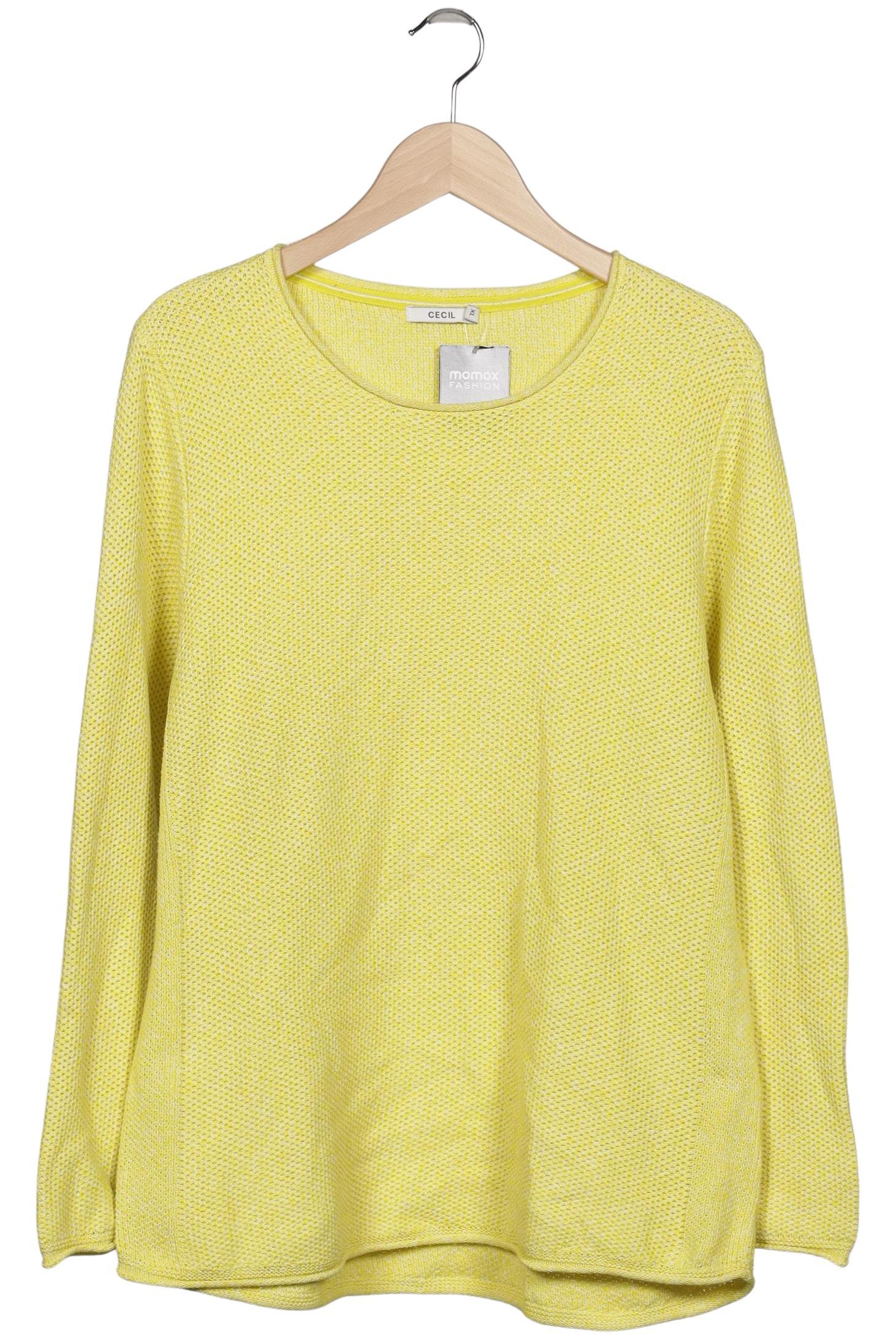 

Cecil Damen Pullover, gelb, Gr. 44