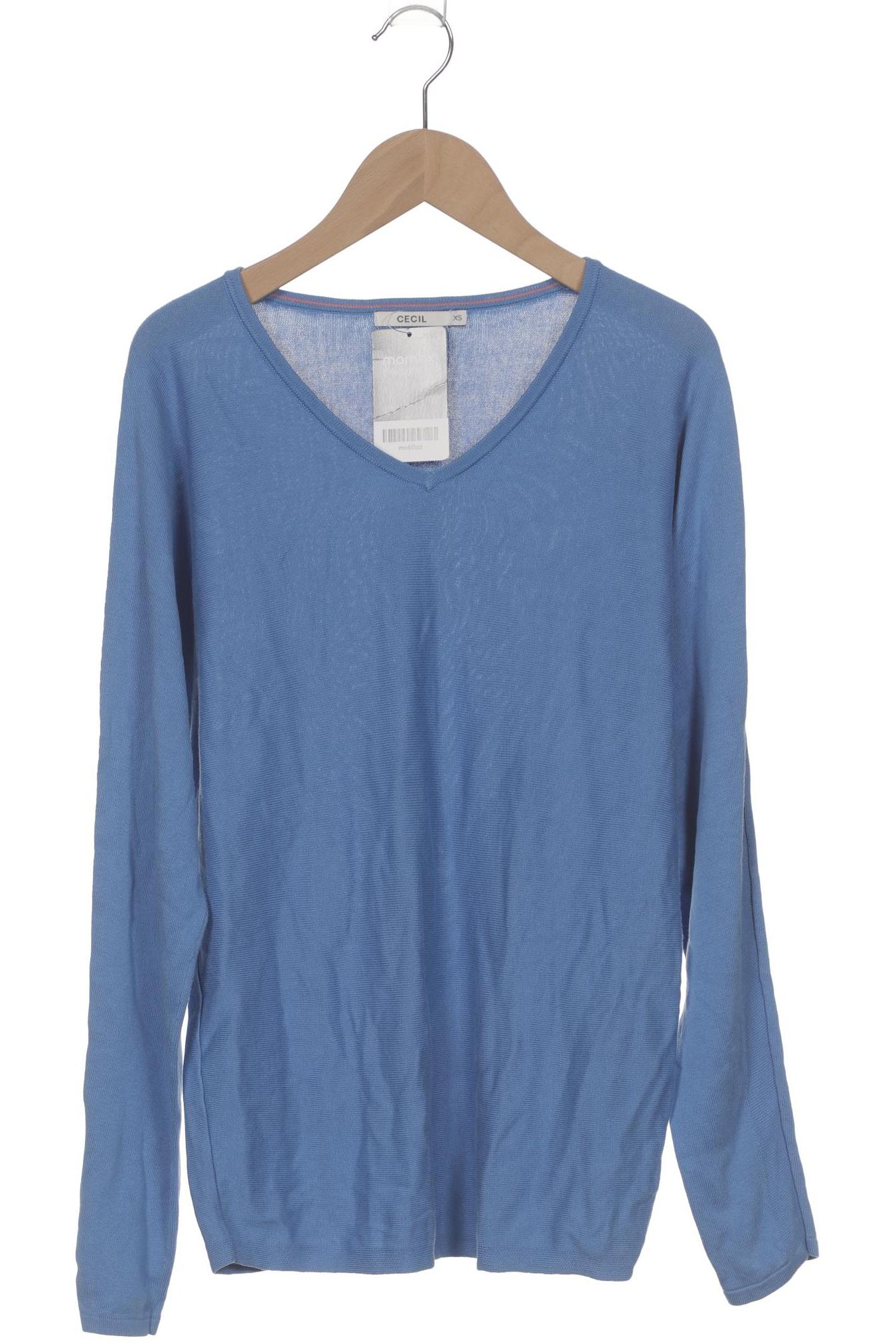 

Cecil Damen Pullover, blau, Gr. 34