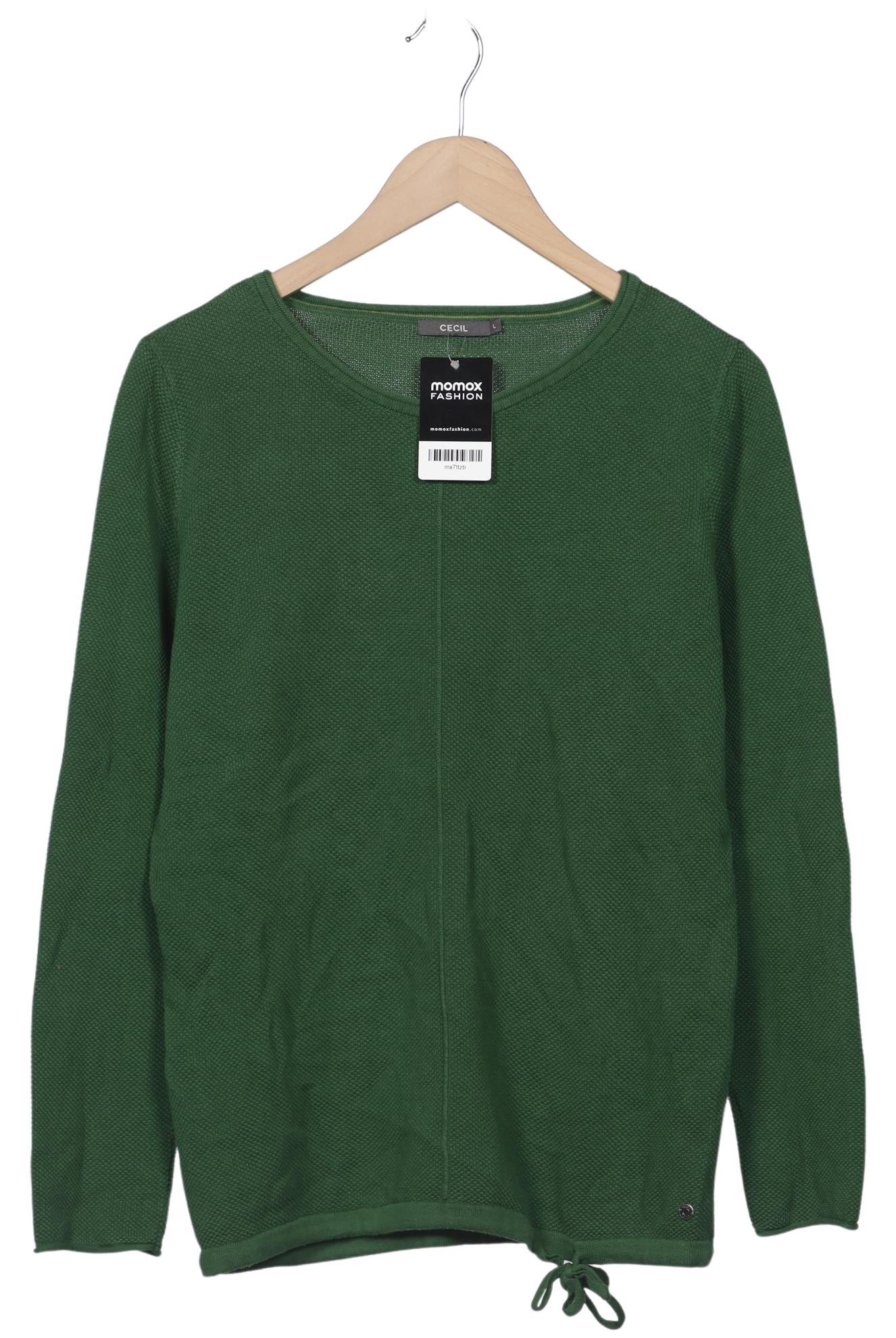 

Cecil Damen Pullover, grün, Gr. 42
