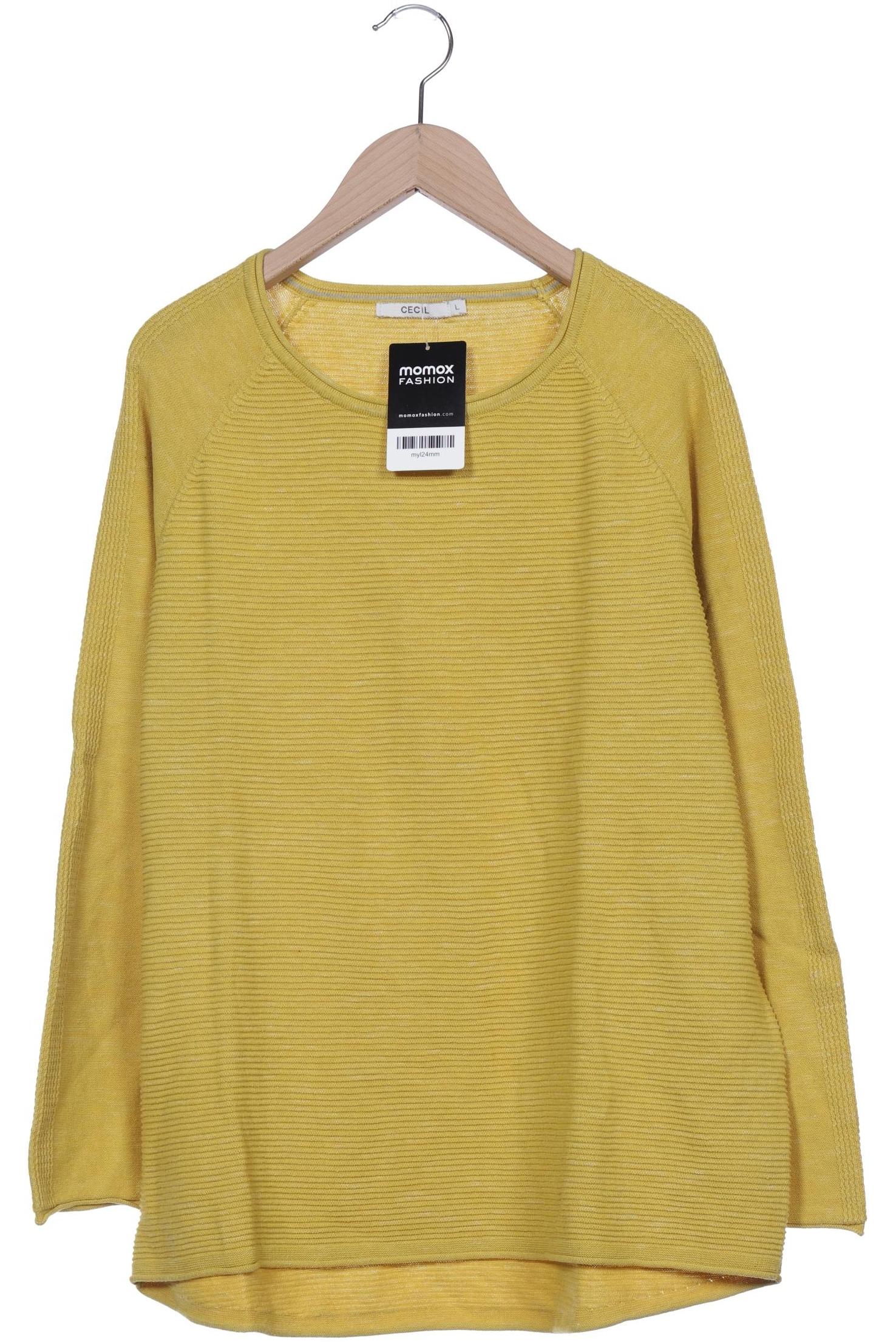 

Cecil Damen Pullover, gelb, Gr. 42