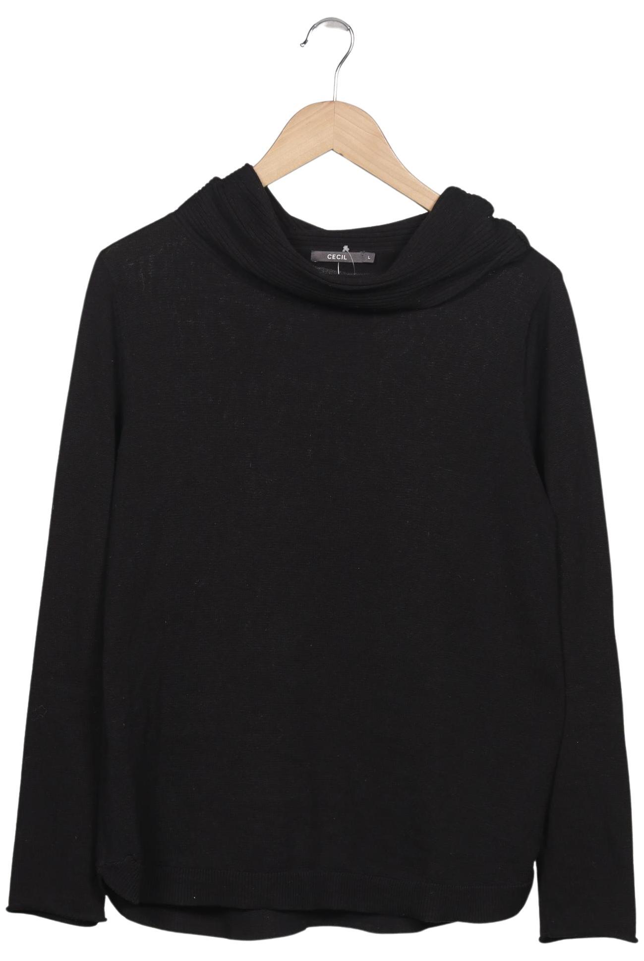 

Cecil Damen Pullover, schwarz, Gr. 42