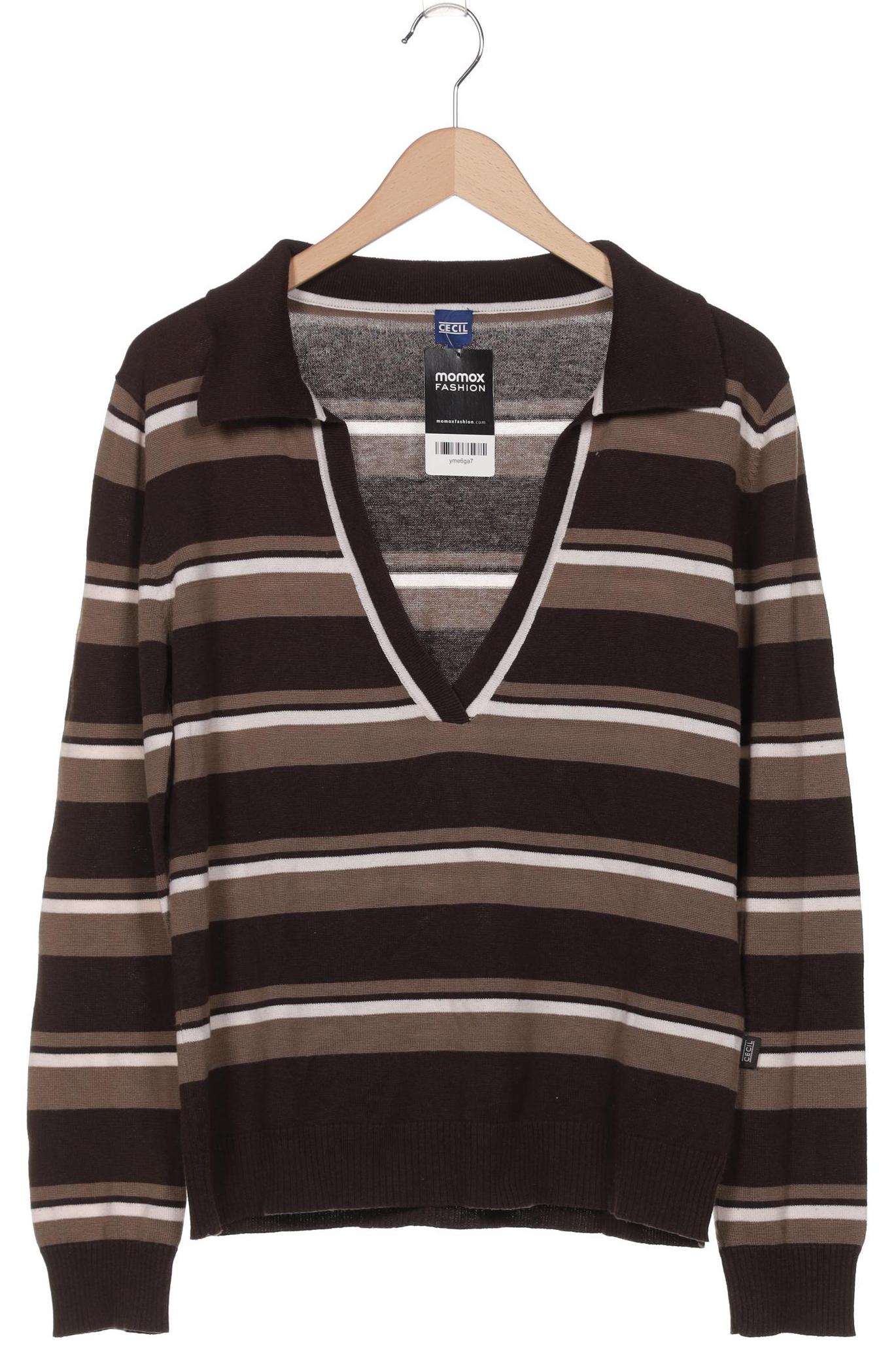 

Cecil Damen Pullover, braun, Gr. 44