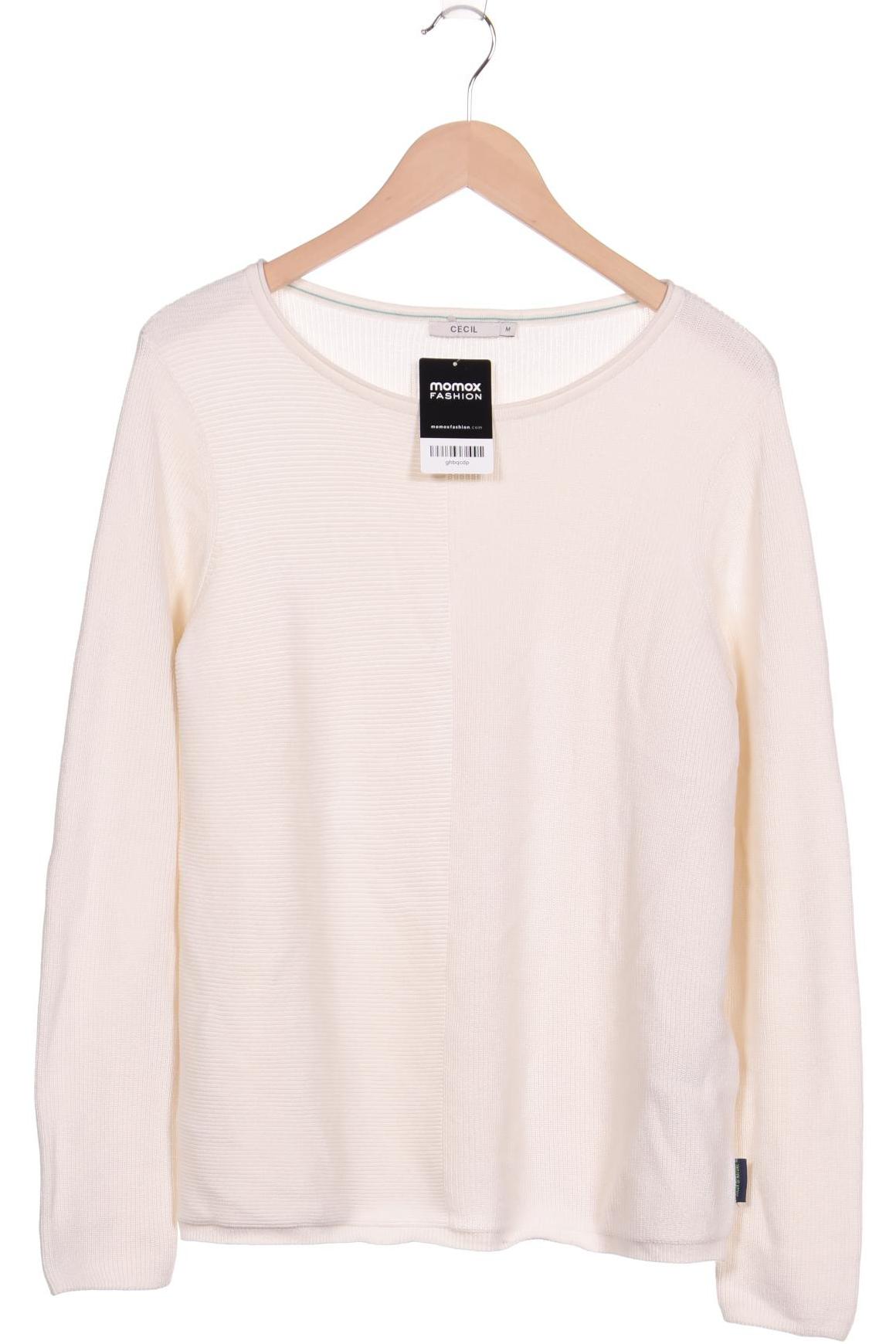 

Cecil Damen Pullover, cremeweiß, Gr. 38