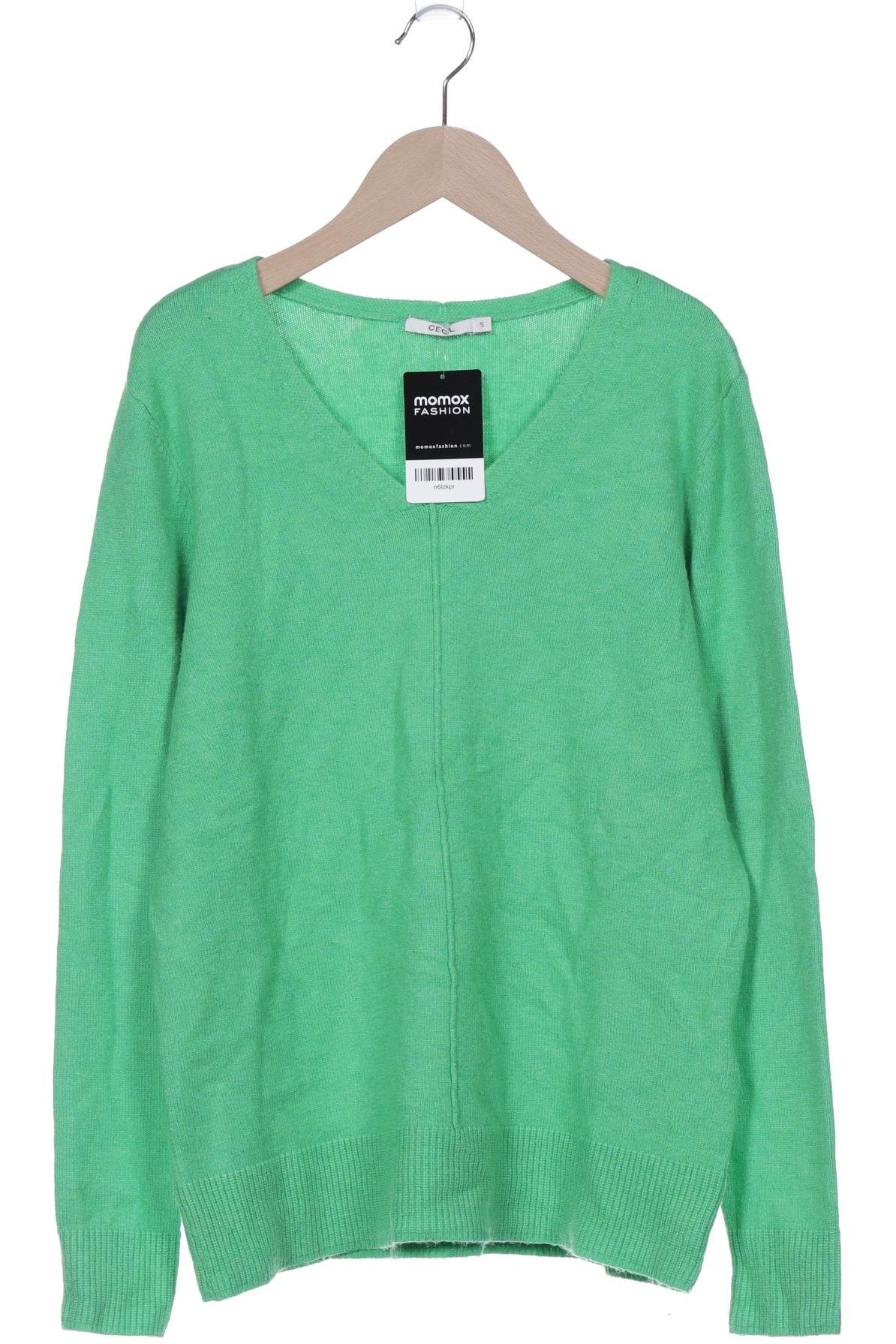 Thumbnail - Cecil Damen Pullover, grün, Gr. 36