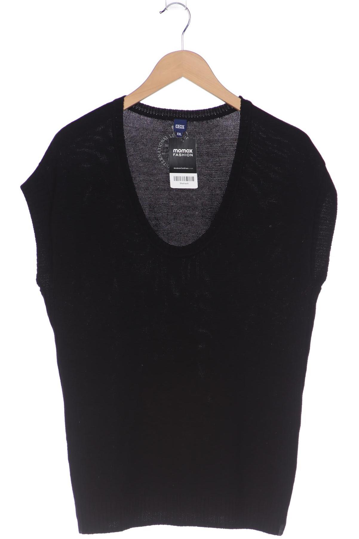 

CECIL Damen Pullover, schwarz
