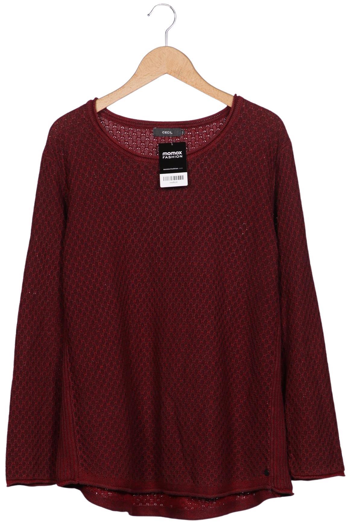 

Cecil Damen Pullover, bordeaux, Gr. 46