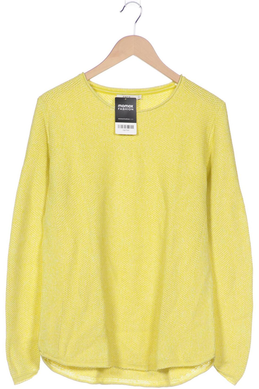 

CECIL Damen Pullover, gelb