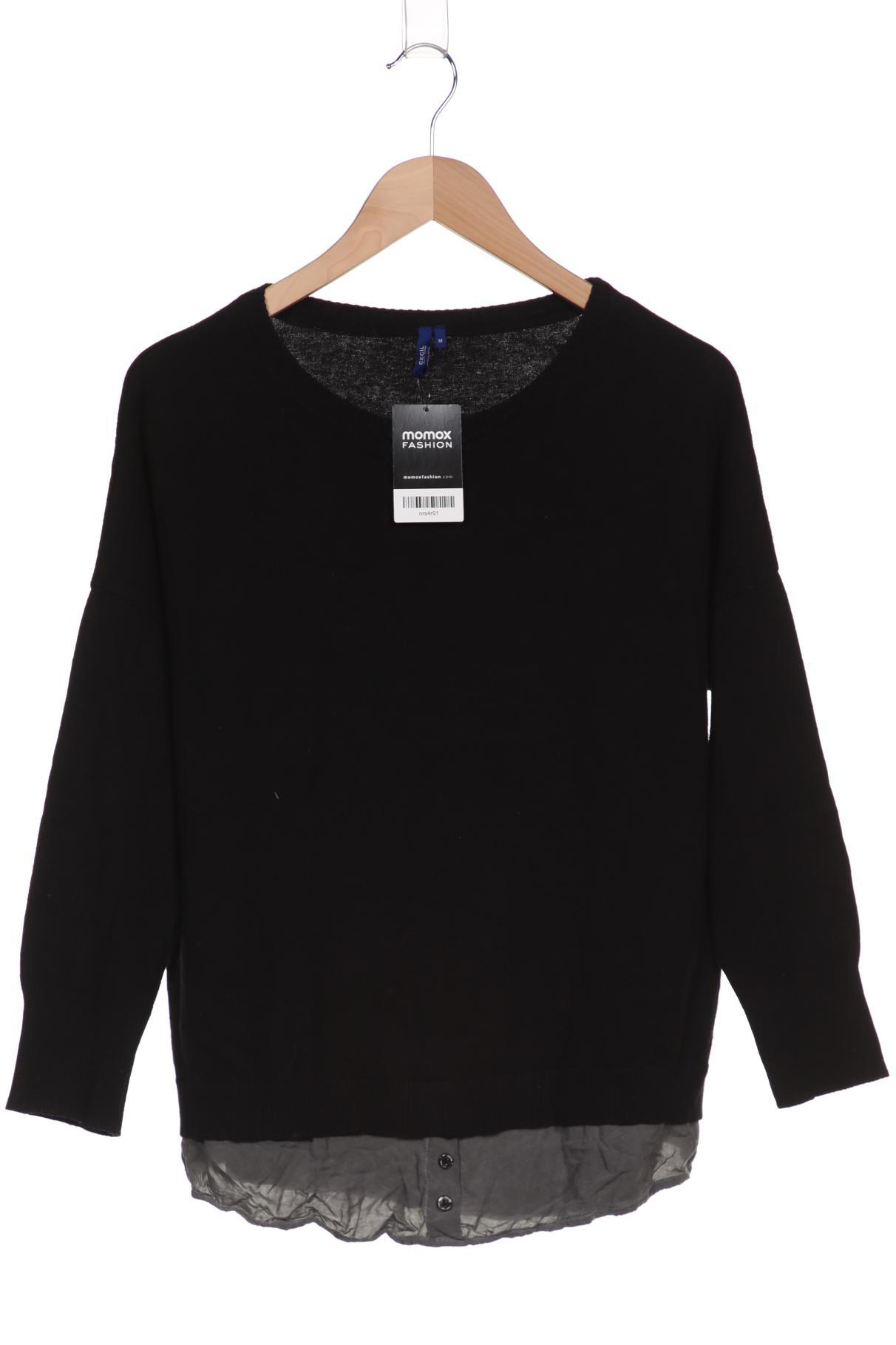 

CECIL Damen Pullover, schwarz