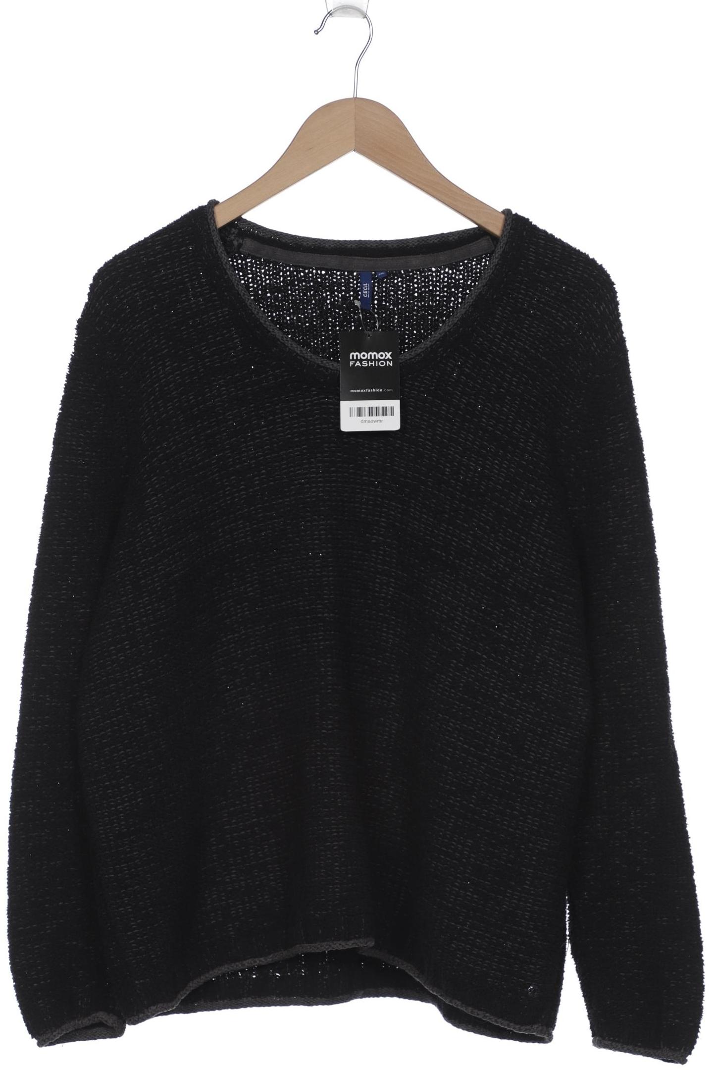 

Cecil Damen Pullover, schwarz, Gr. 46