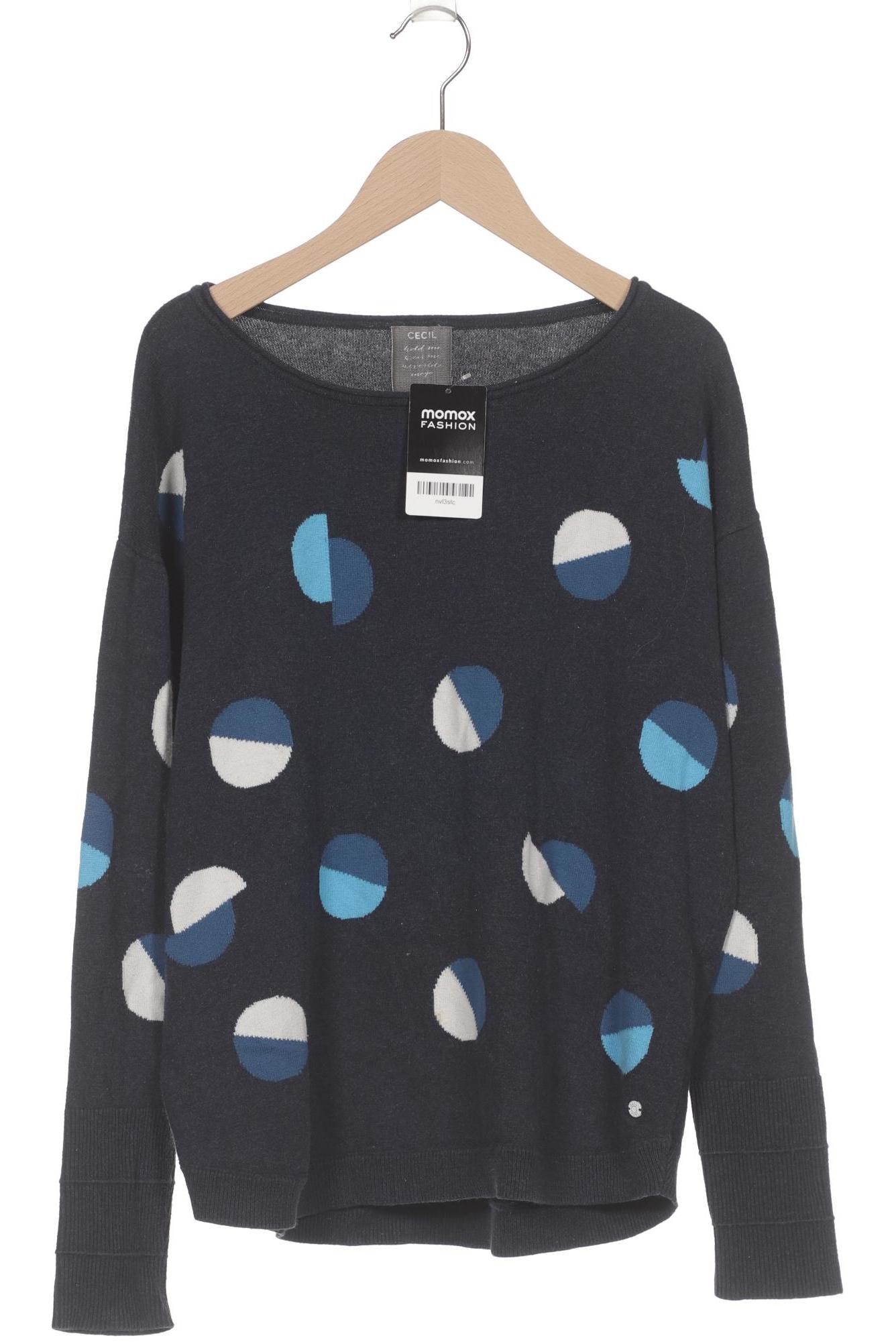 

Cecil Damen Pullover, marineblau, Gr. 36