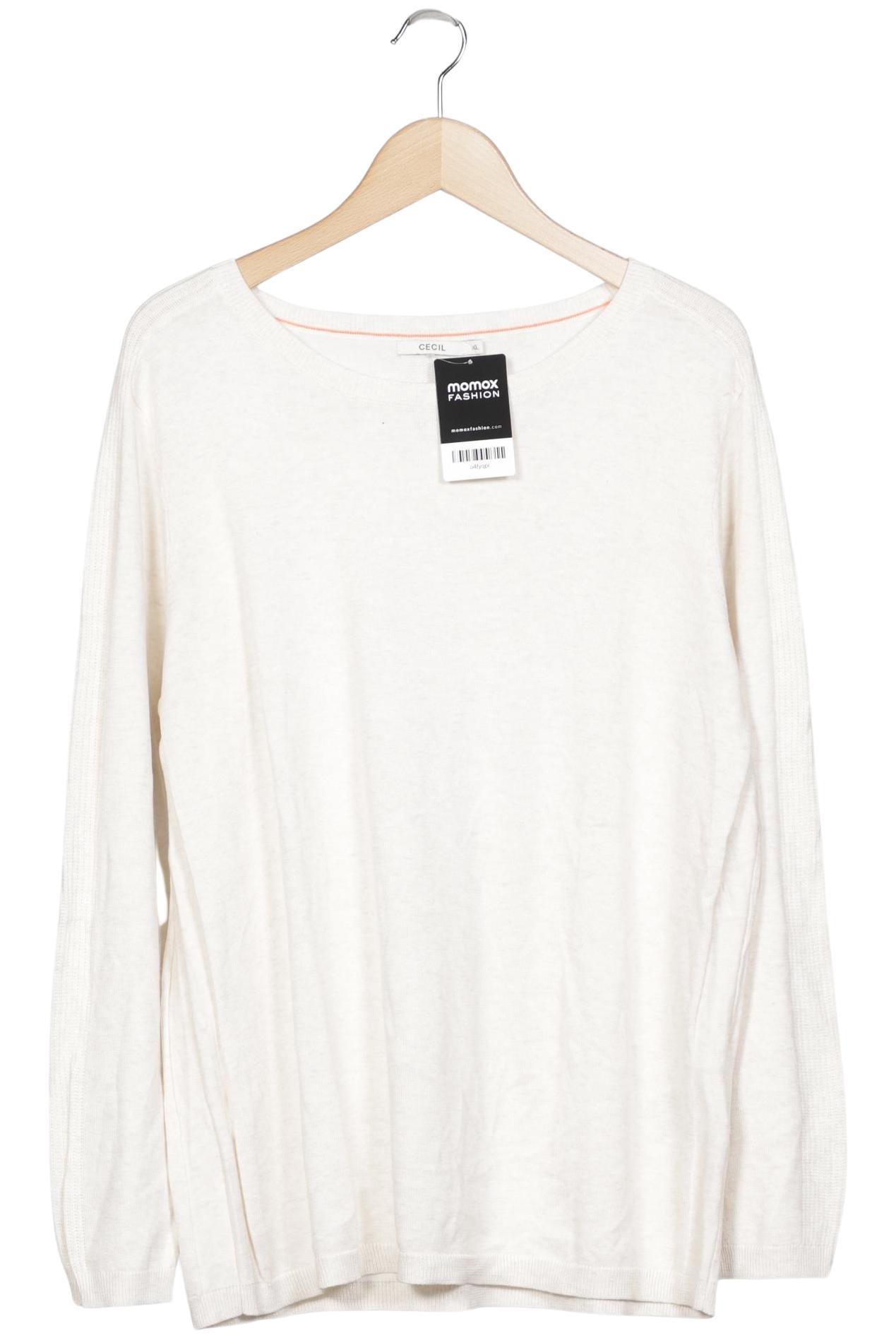 

Cecil Damen Pullover, cremeweiß, Gr. 44
