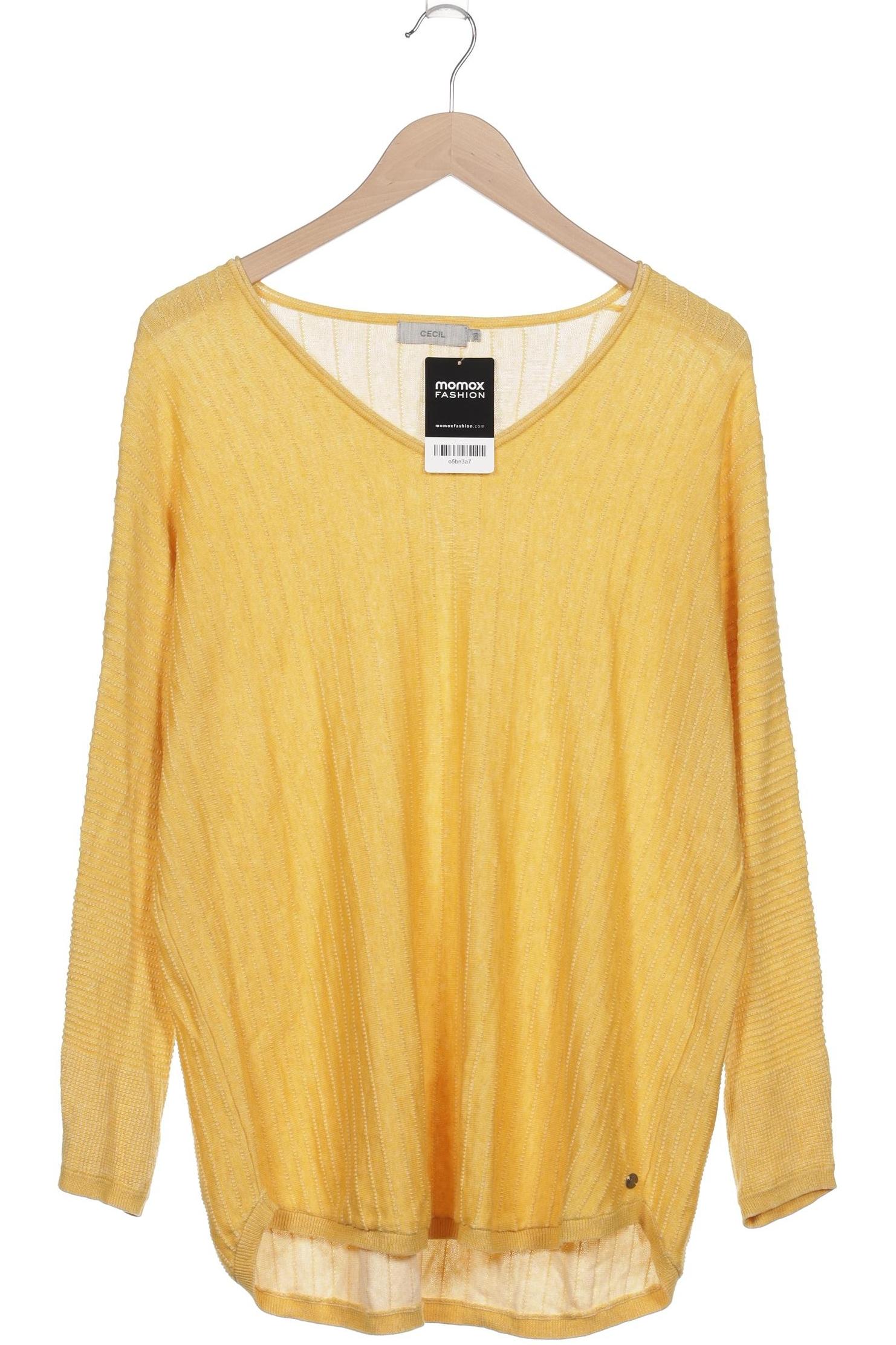 

Cecil Damen Pullover, gelb, Gr. 46