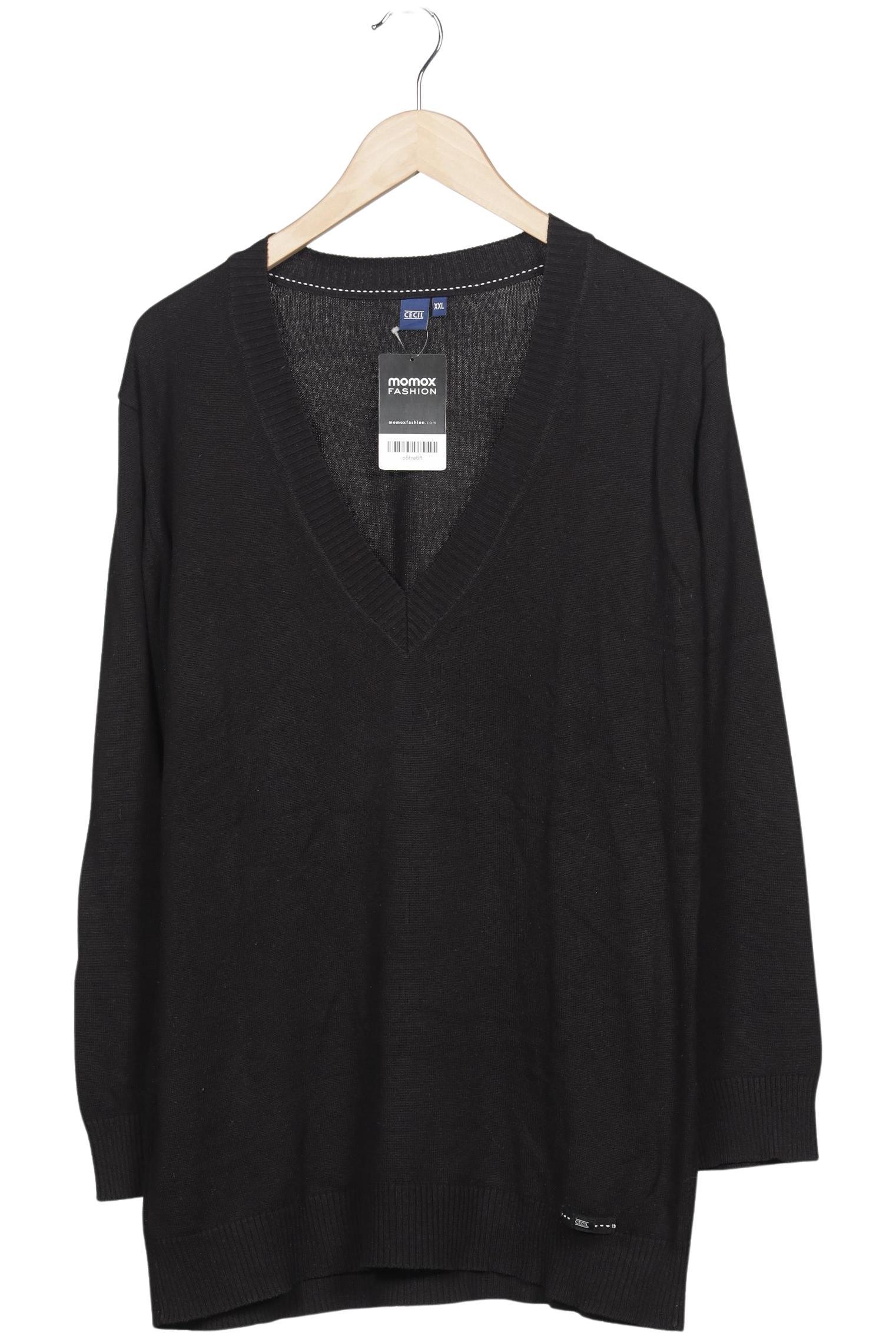 

Cecil Damen Pullover, schwarz, Gr. 46