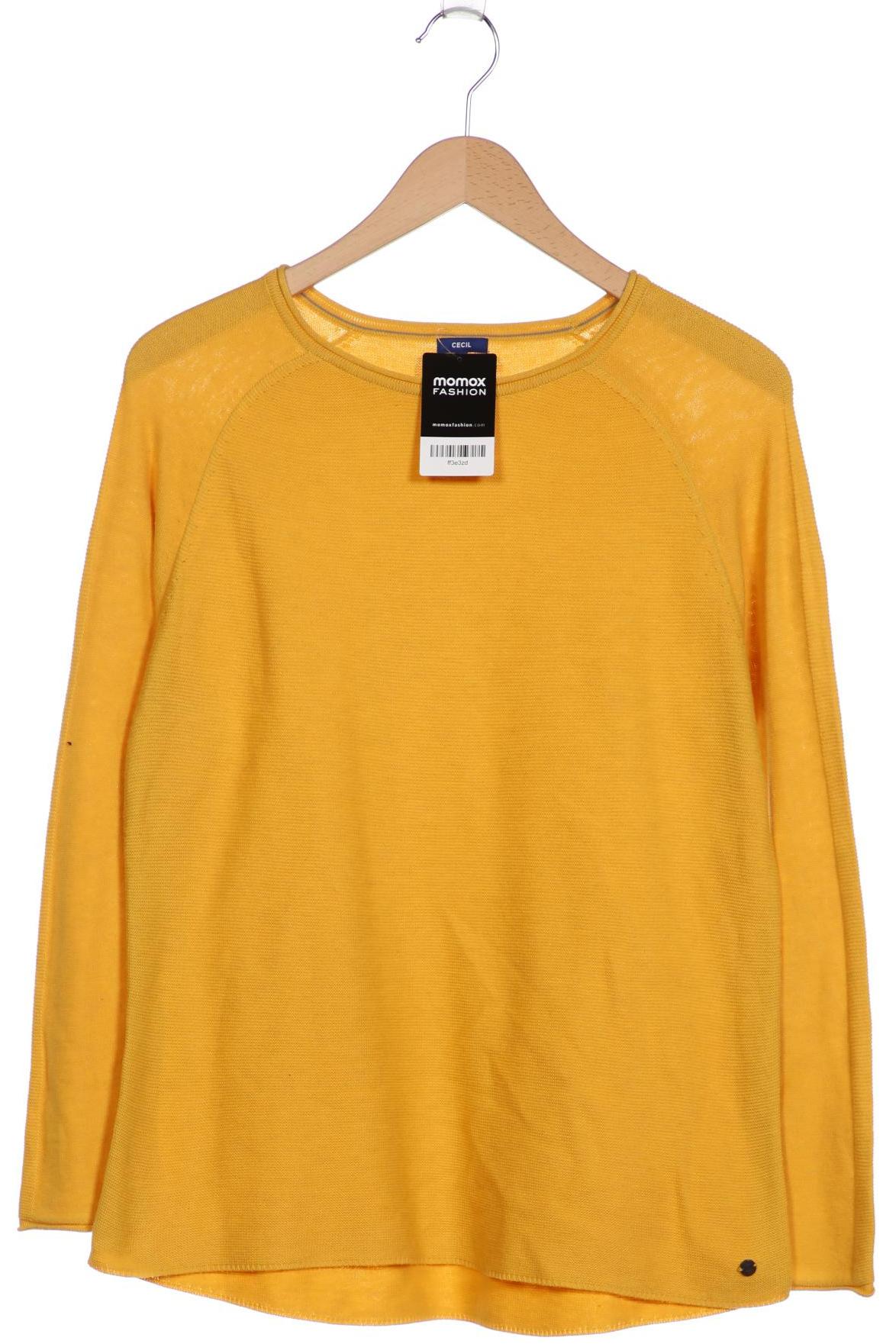 

Cecil Damen Pullover, gelb, Gr. 36
