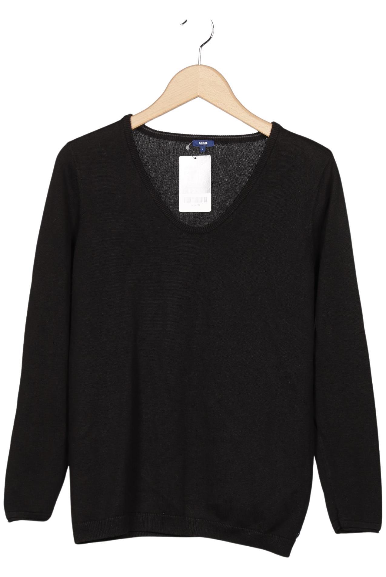 

Cecil Damen Pullover, schwarz, Gr. 42