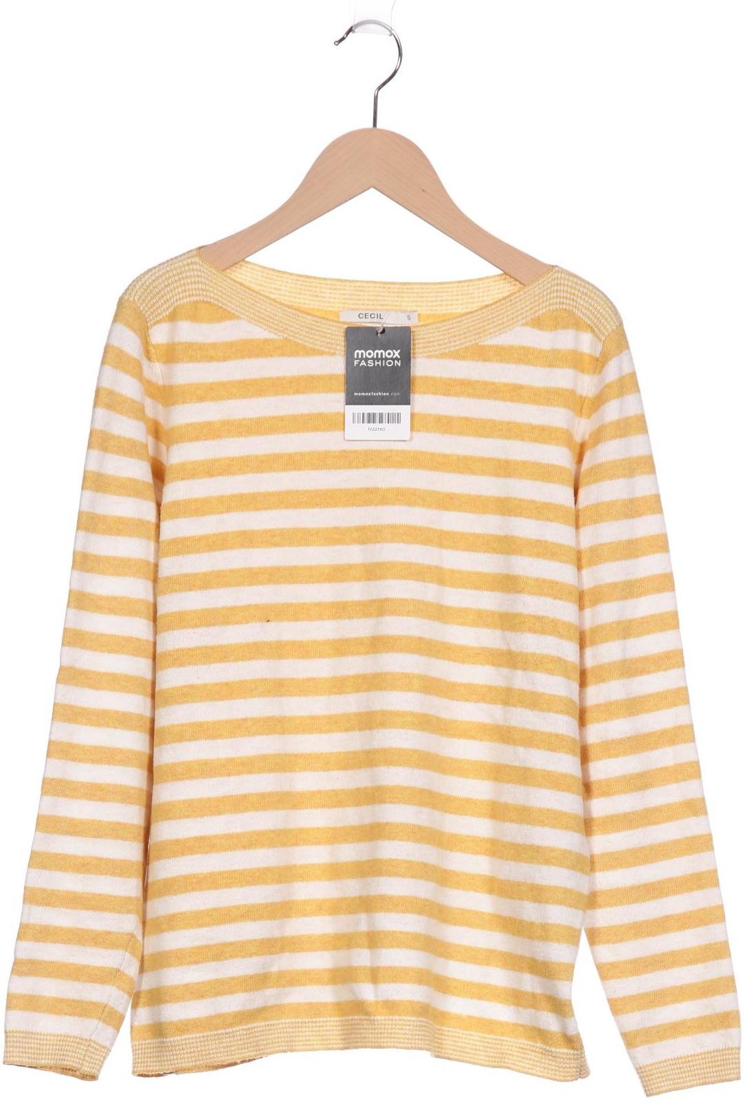 

Cecil Damen Pullover, gelb, Gr. 36