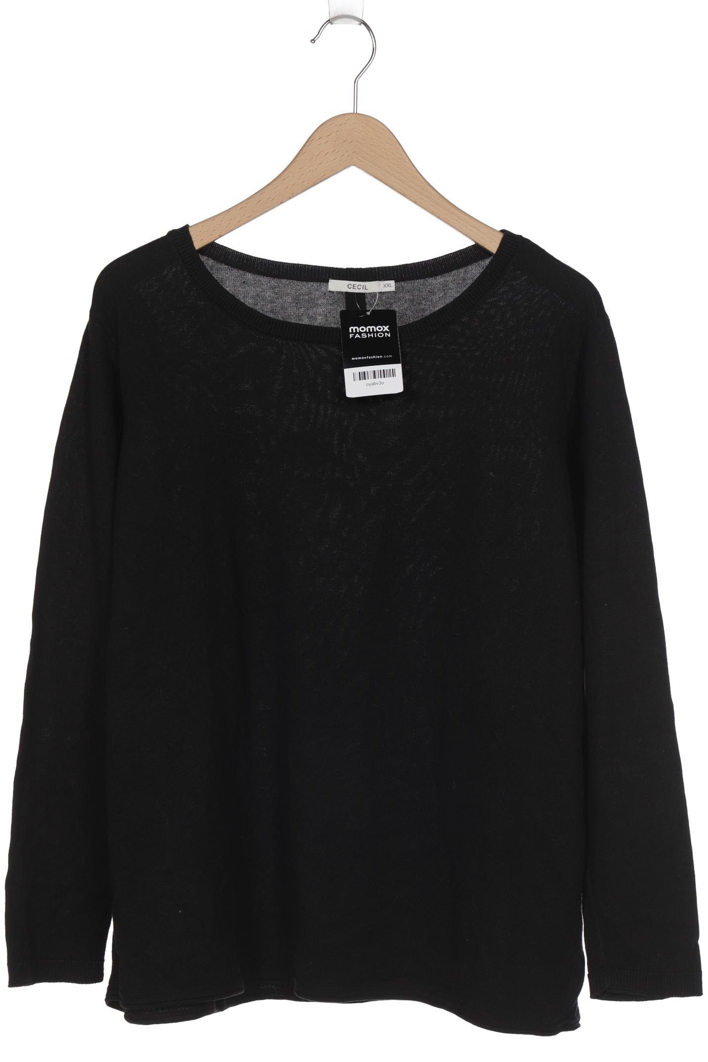 

Cecil Damen Pullover, schwarz, Gr. 46
