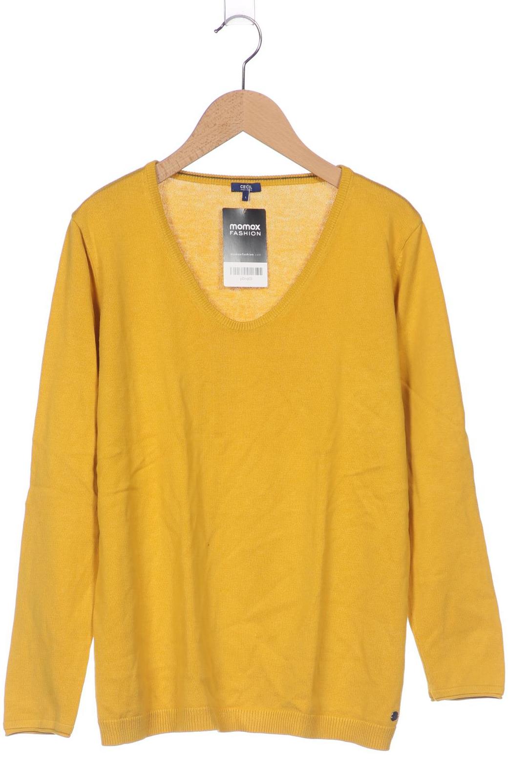 

Cecil Damen Pullover, gelb, Gr. 42