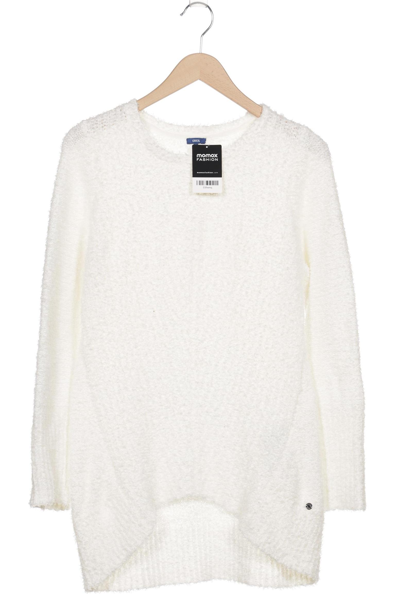

Cecil Damen Pullover, cremeweiß, Gr. 36