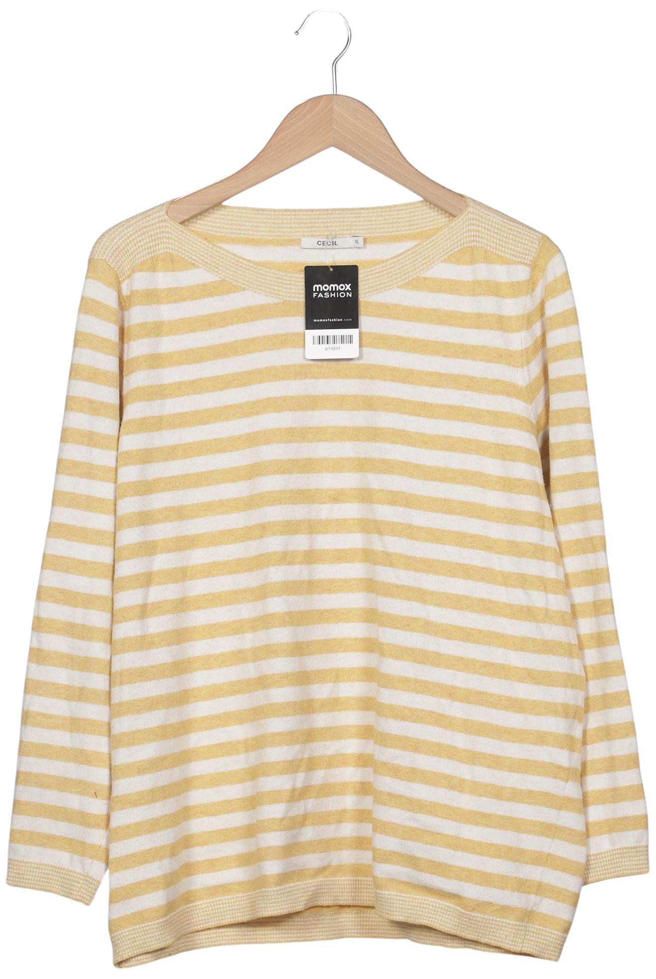 

Cecil Damen Pullover, gelb, Gr. 44