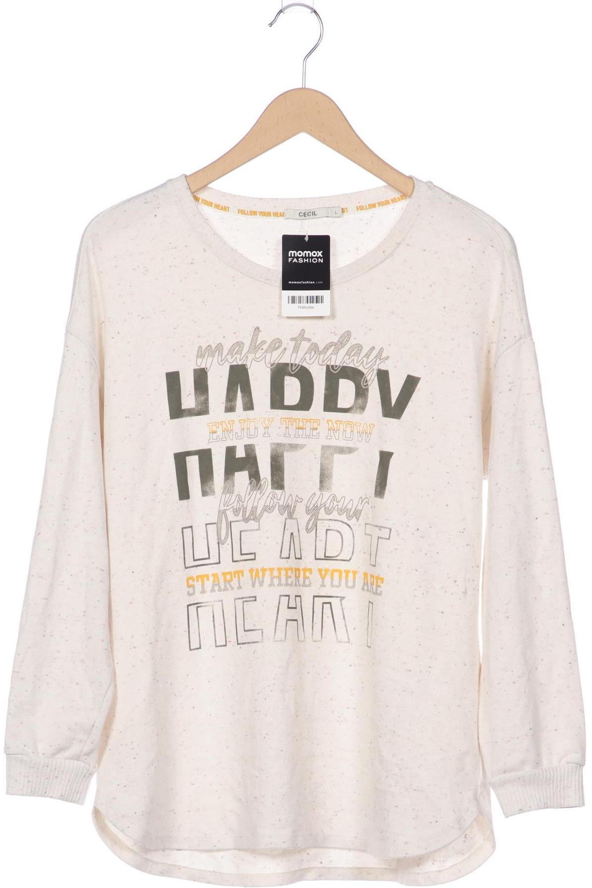 

Cecil Damen Pullover, cremeweiß, Gr. 42