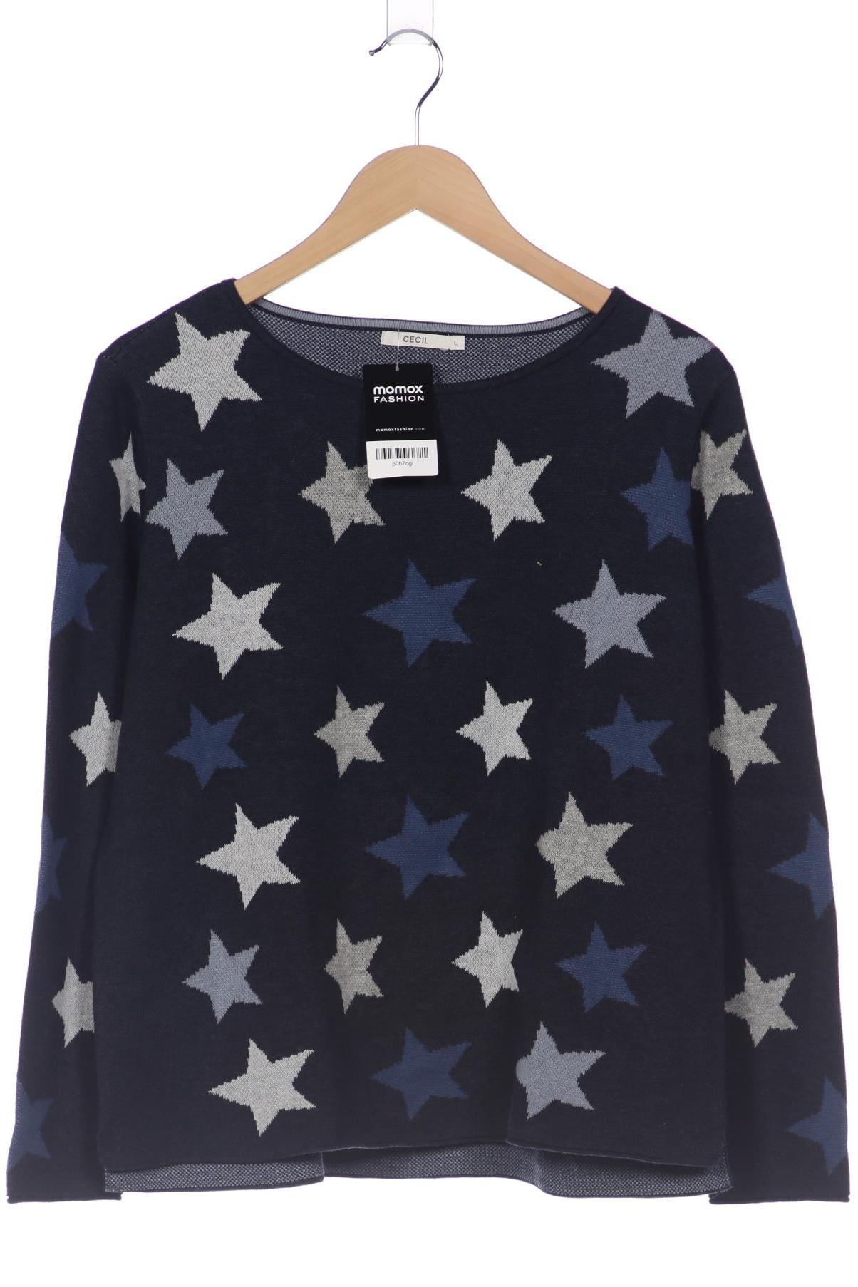

Cecil Damen Pullover, marineblau, Gr. 42