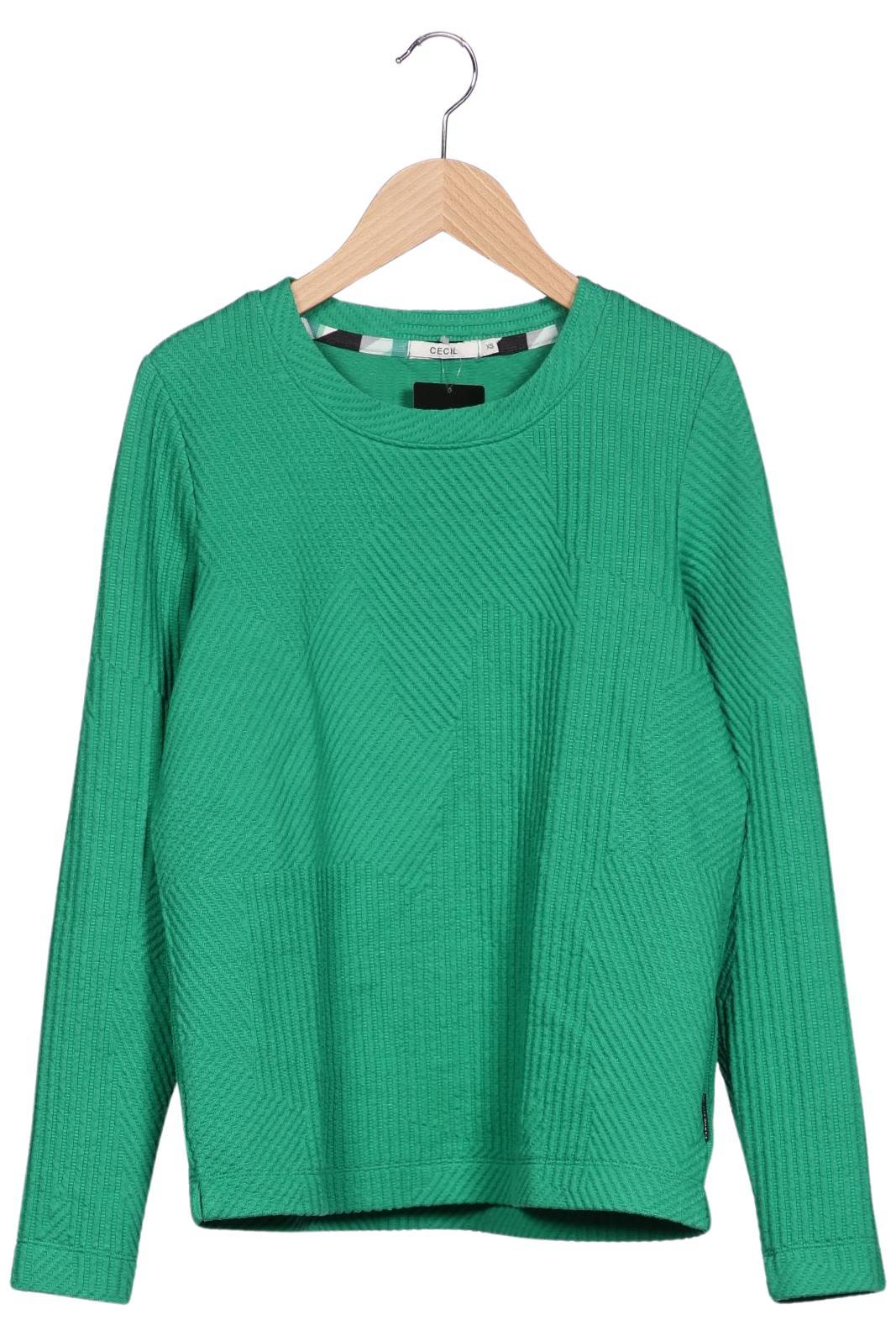 

Cecil Damen Pullover, grün, Gr. 34