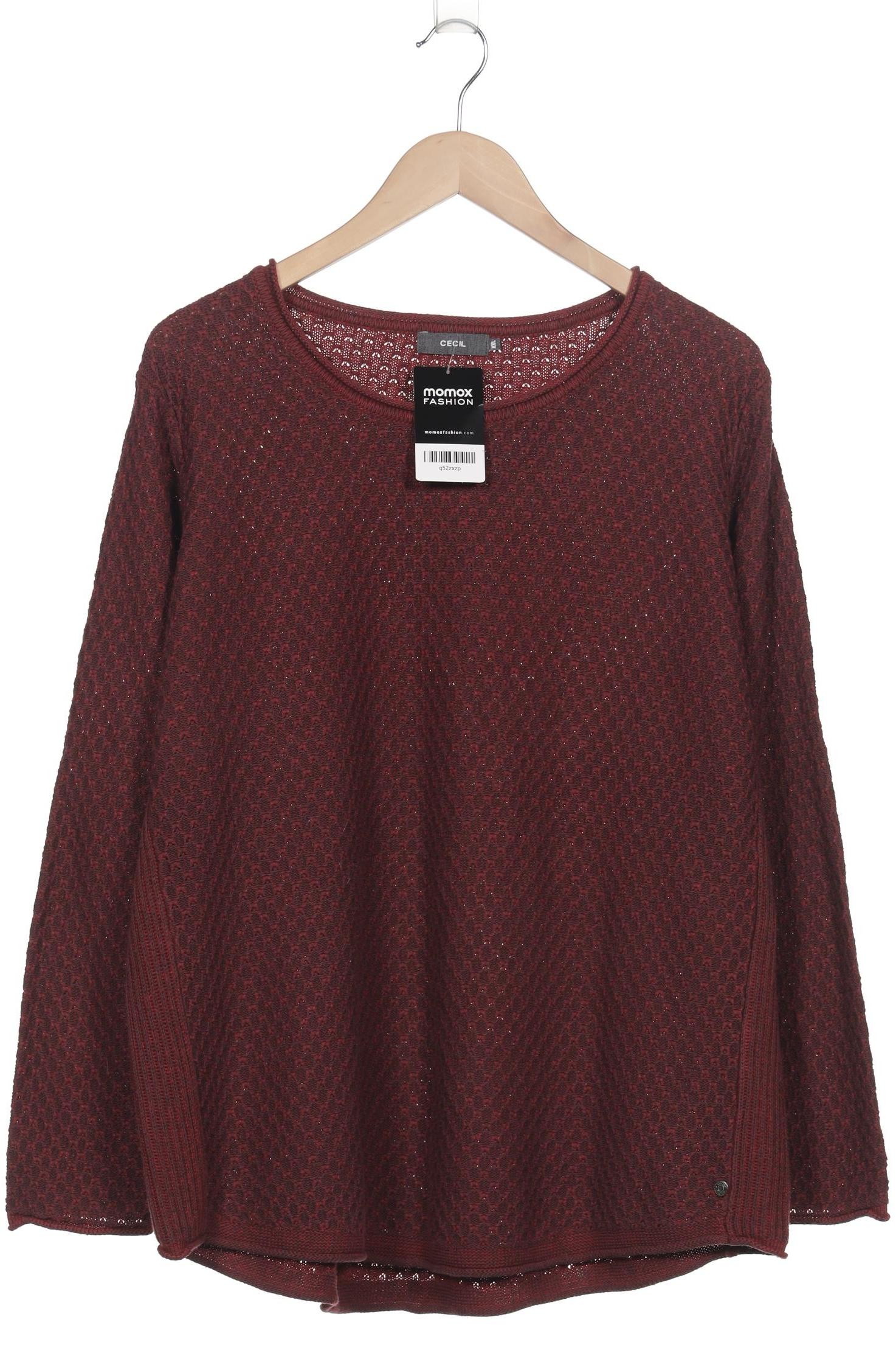 

Cecil Damen Pullover, bordeaux, Gr. 46