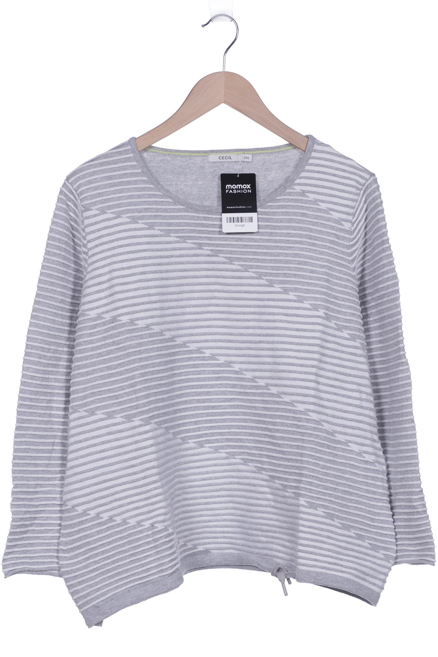 

CECIL Damen Pullover, grau