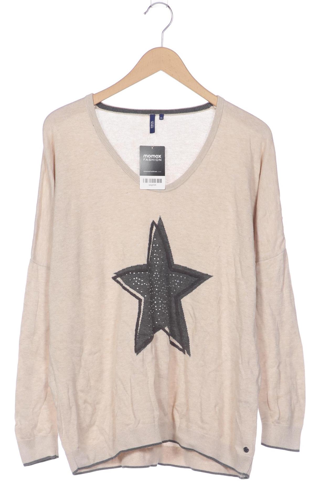 

Cecil Damen Pullover, beige, Gr. 46
