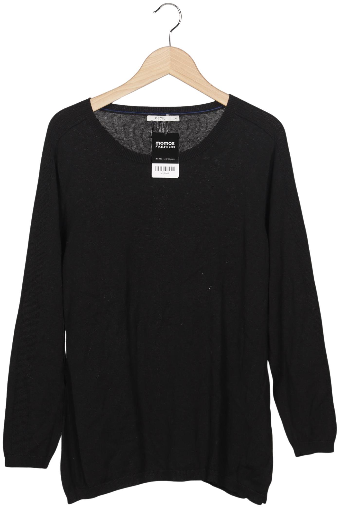 

Cecil Damen Pullover, schwarz, Gr. 46