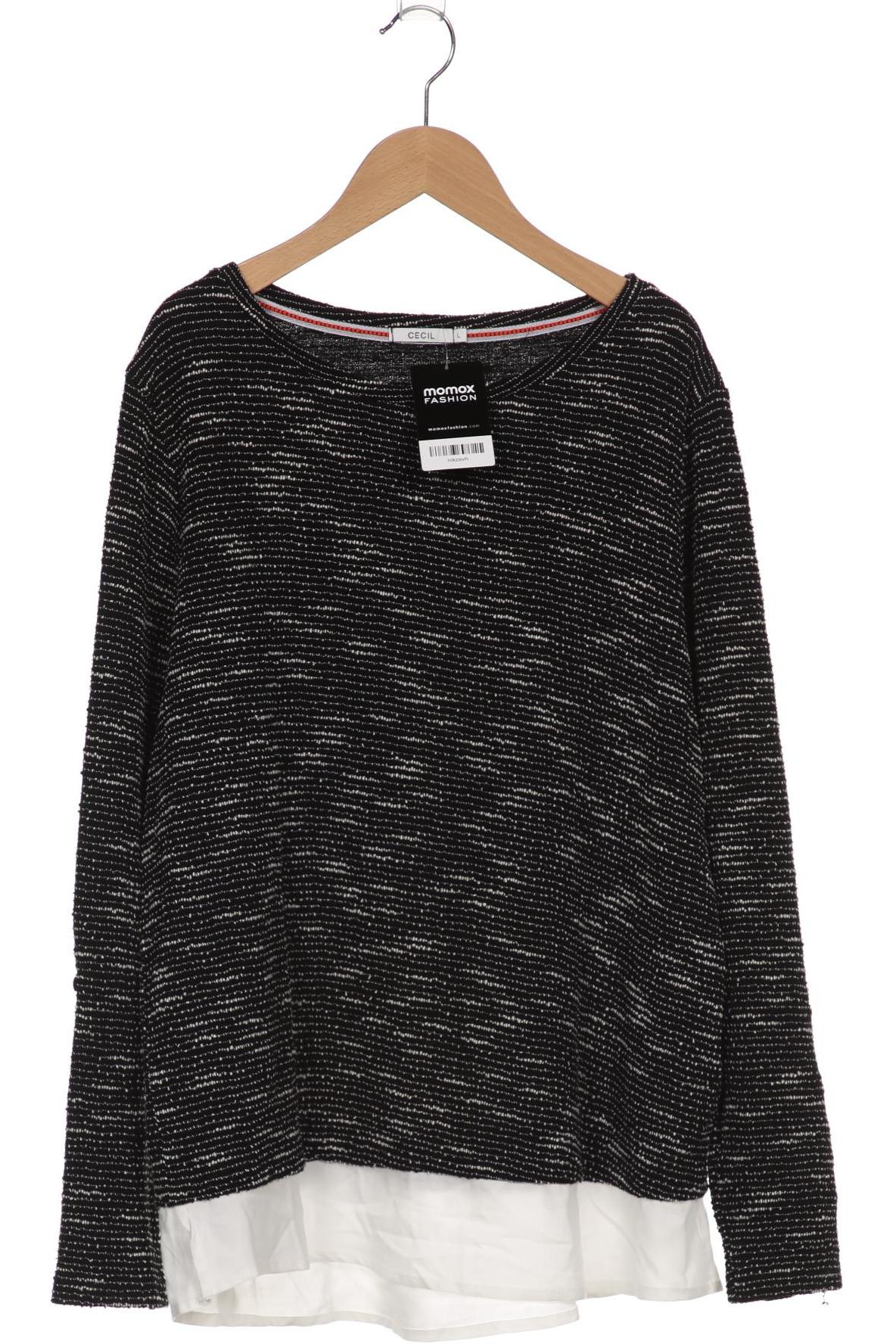 

CECIL Damen Pullover, schwarz