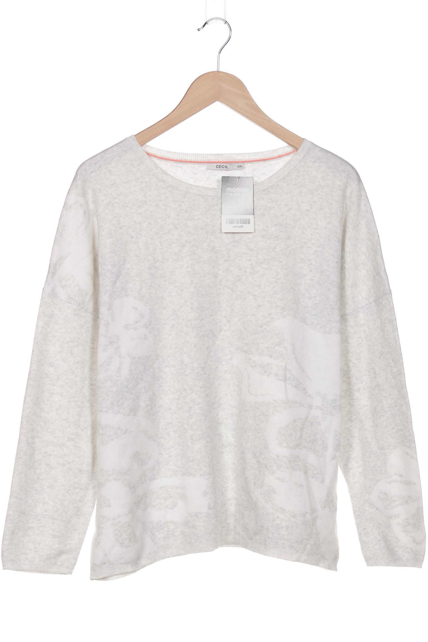 

Cecil Damen Pullover, weiß, Gr. 46