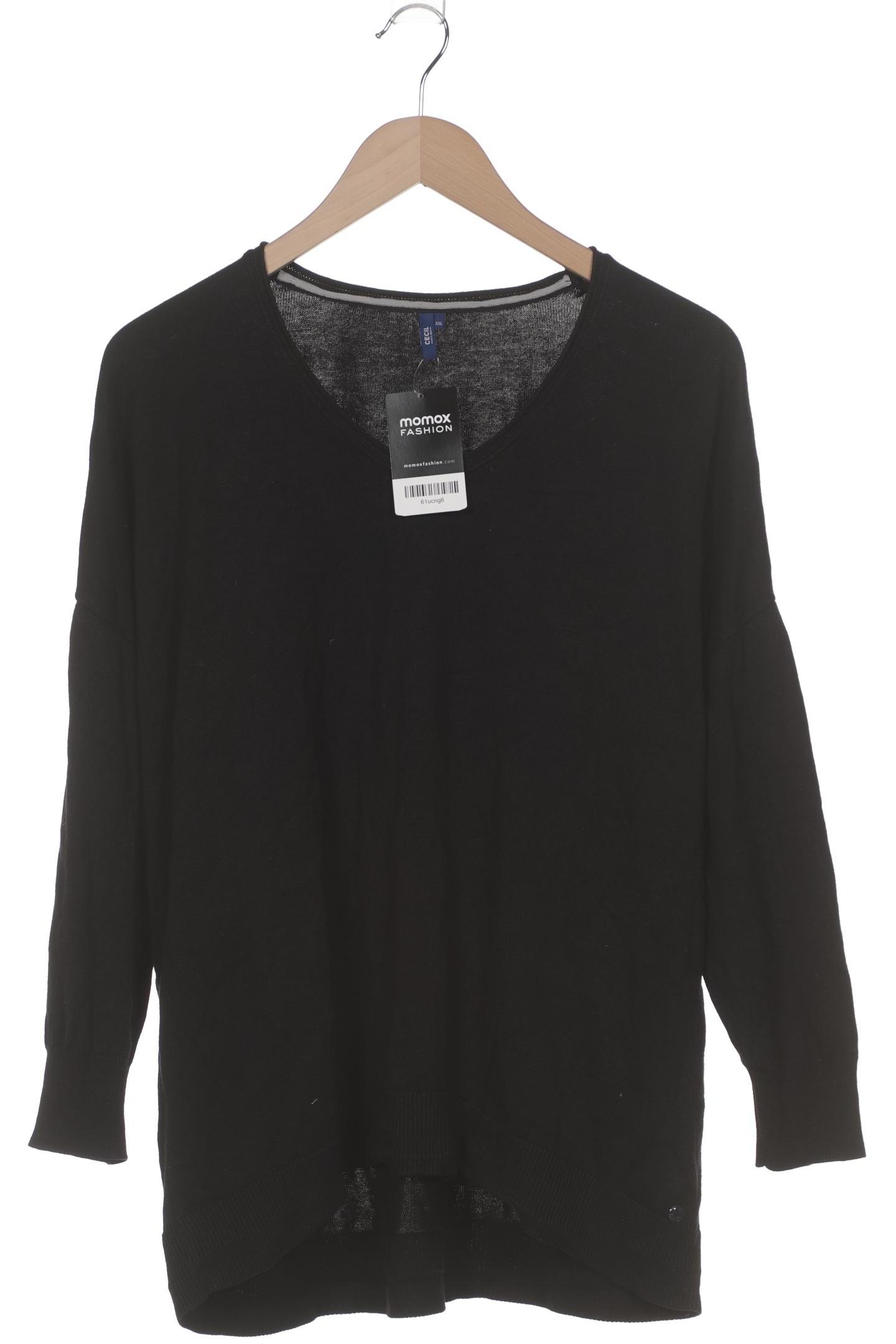 

Cecil Damen Pullover, schwarz, Gr. 46