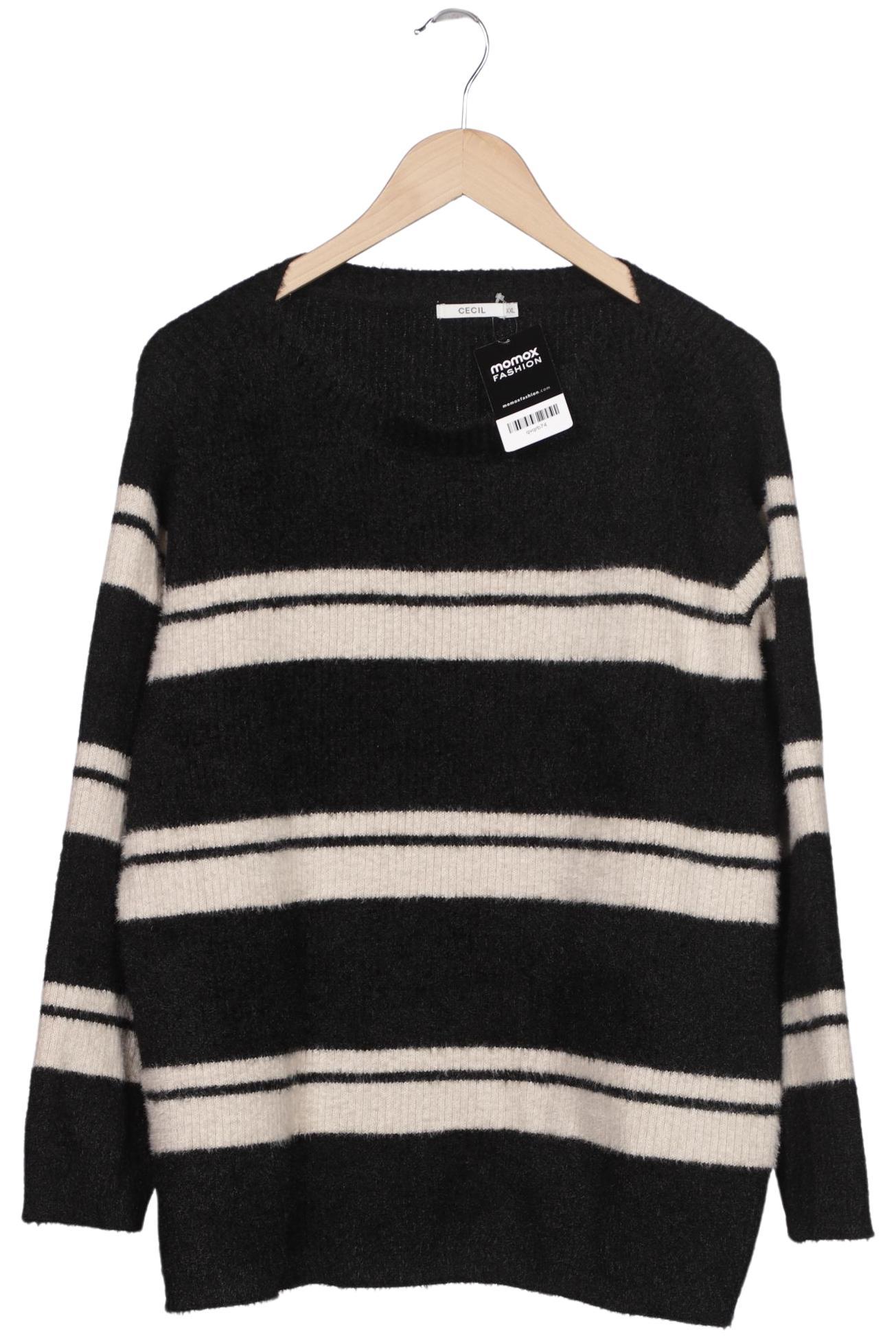 

Cecil Damen Pullover, schwarz, Gr. 46