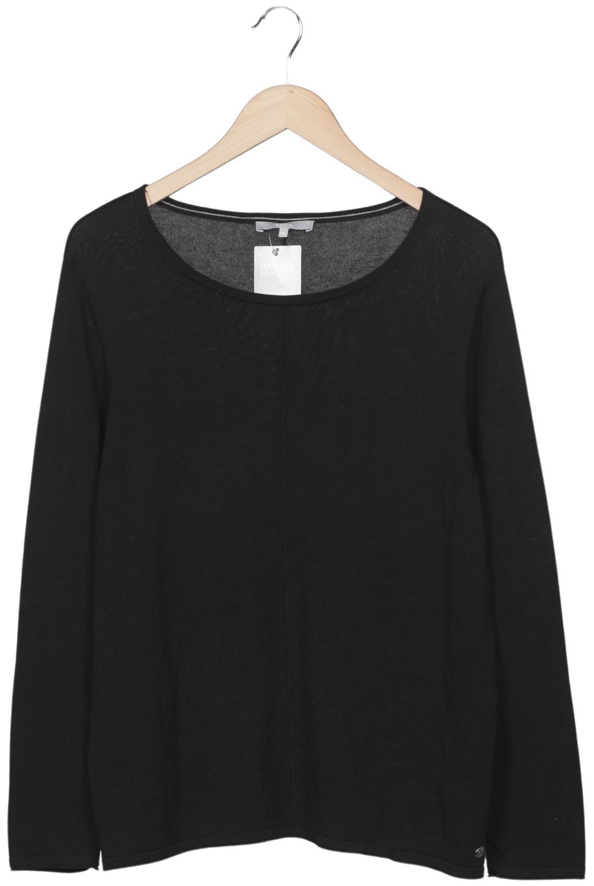 

Cecil Damen Pullover, schwarz, Gr. 46